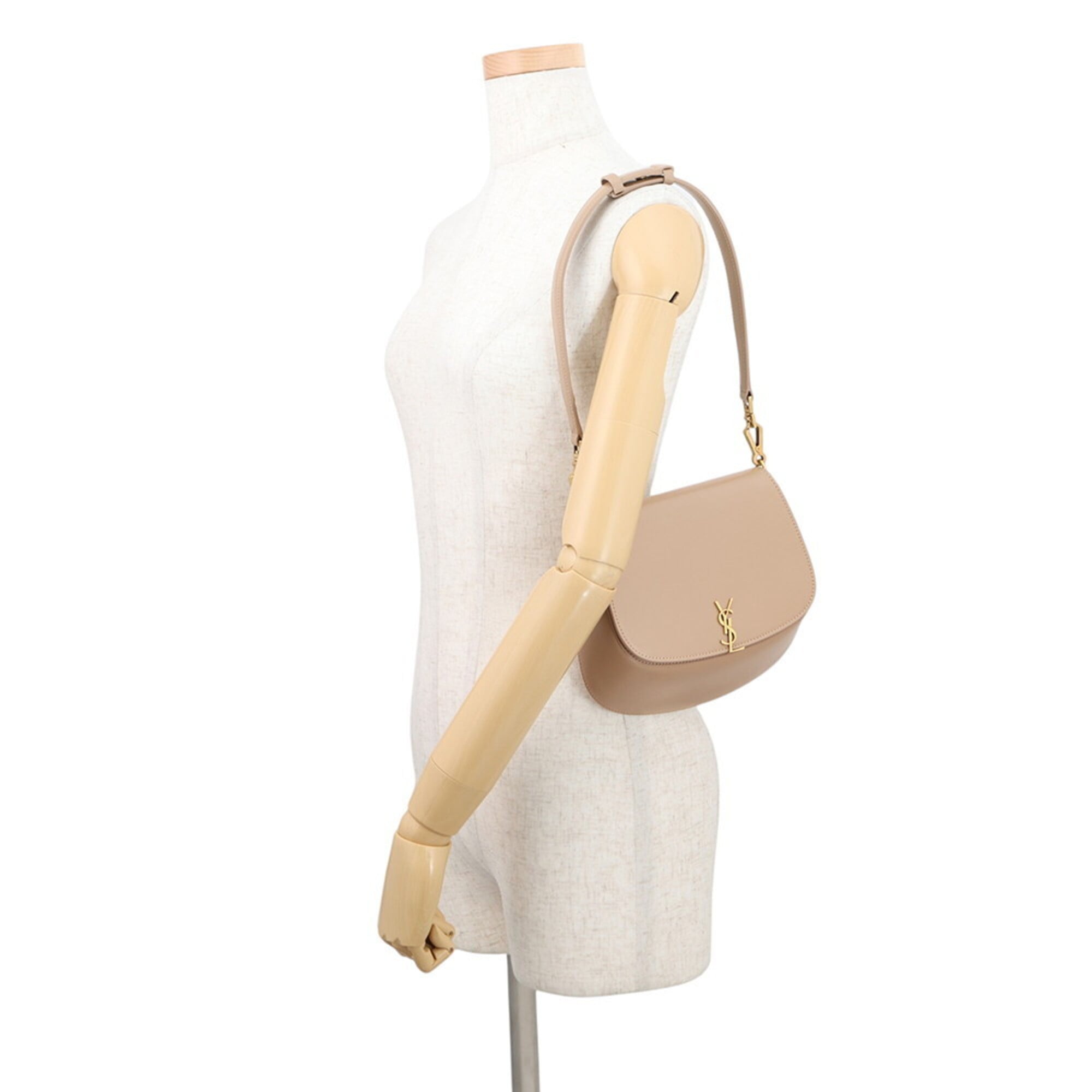 Yves Saint Laurent Beige Leather Handbag (Pre-Owned)