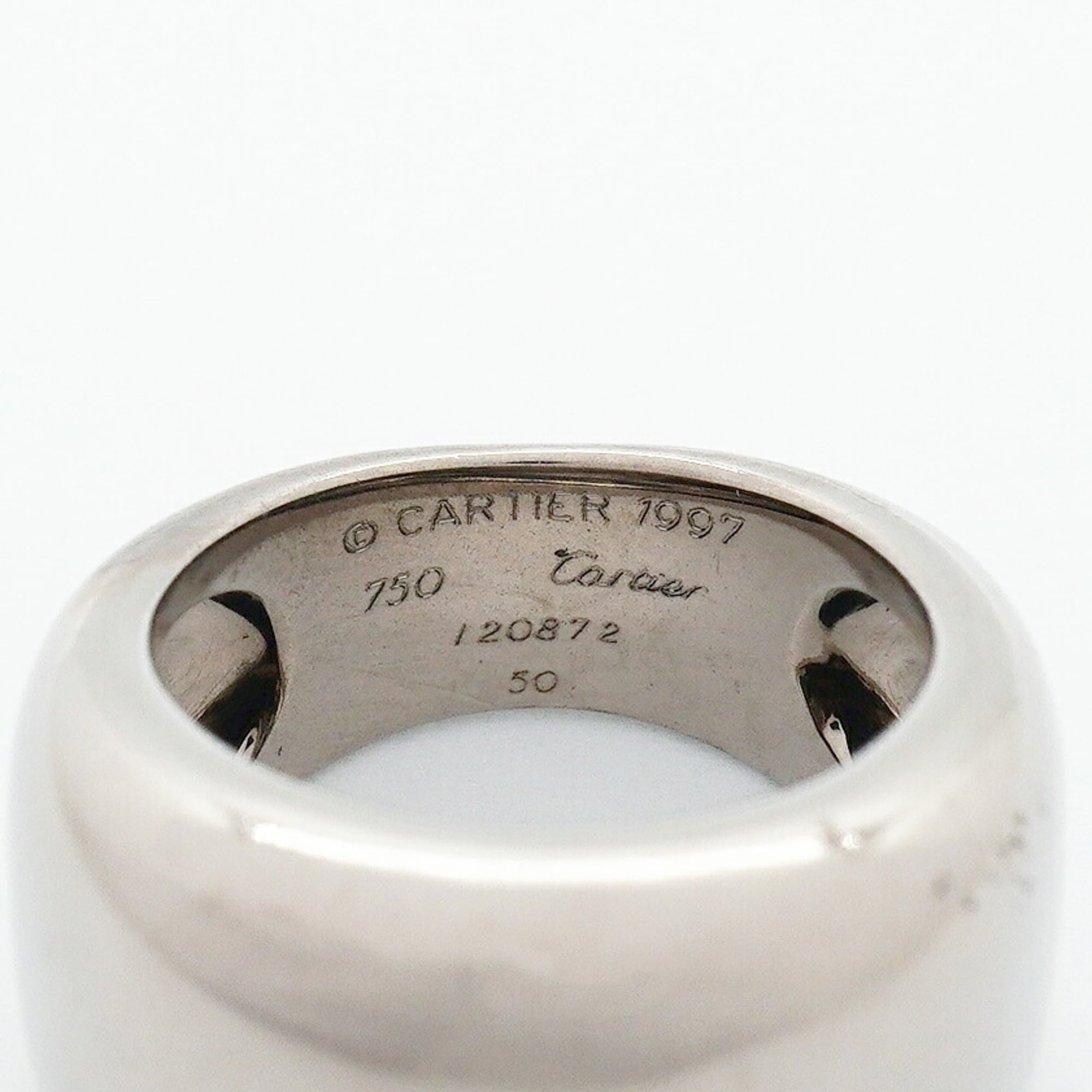 Cartier White Gold (18K) Band Ring (Pre-Owned)