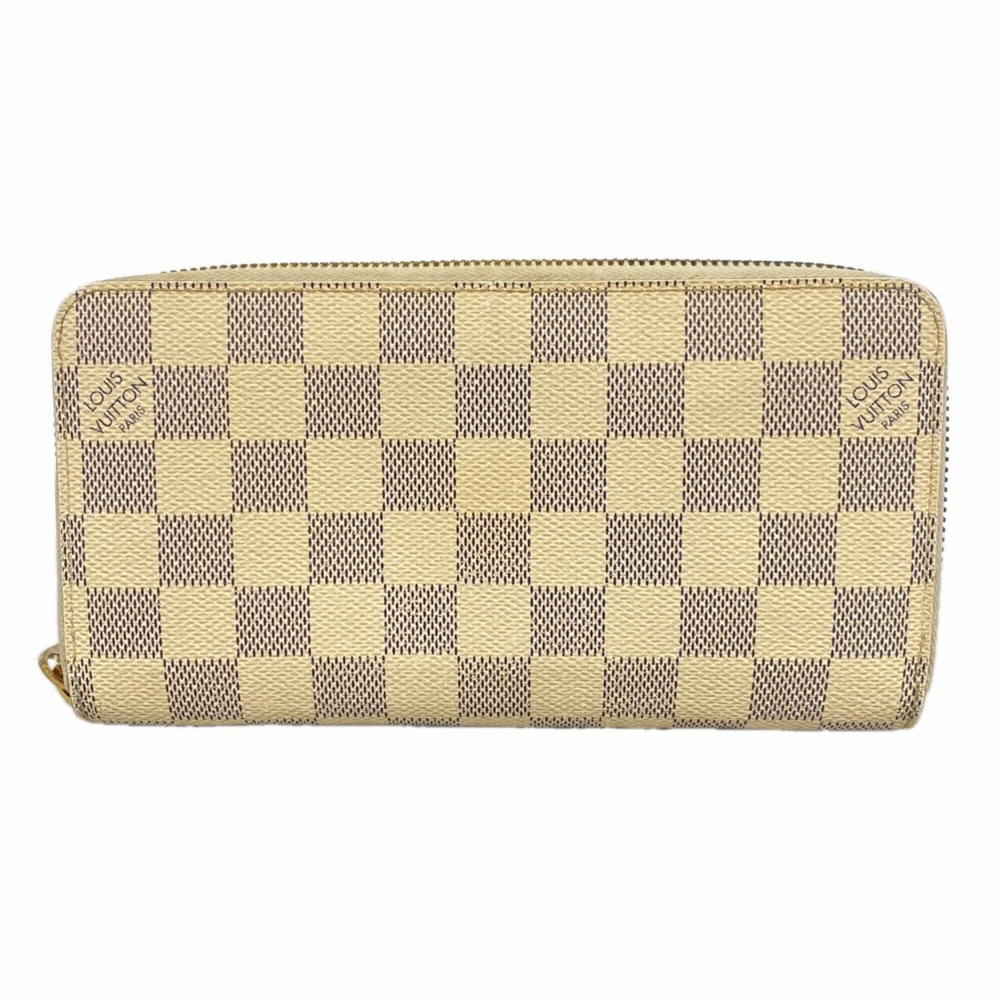 Louis Vuitton White Long Wallet (Bi-Fold) (Pre-Owned)