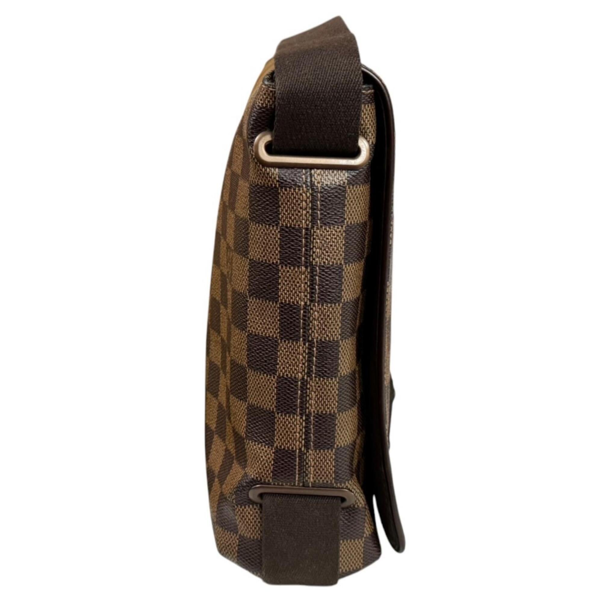 Louis Vuitton Damier Brown Damier Canvas Handbag Shoulder Bag (Pre-Owned)