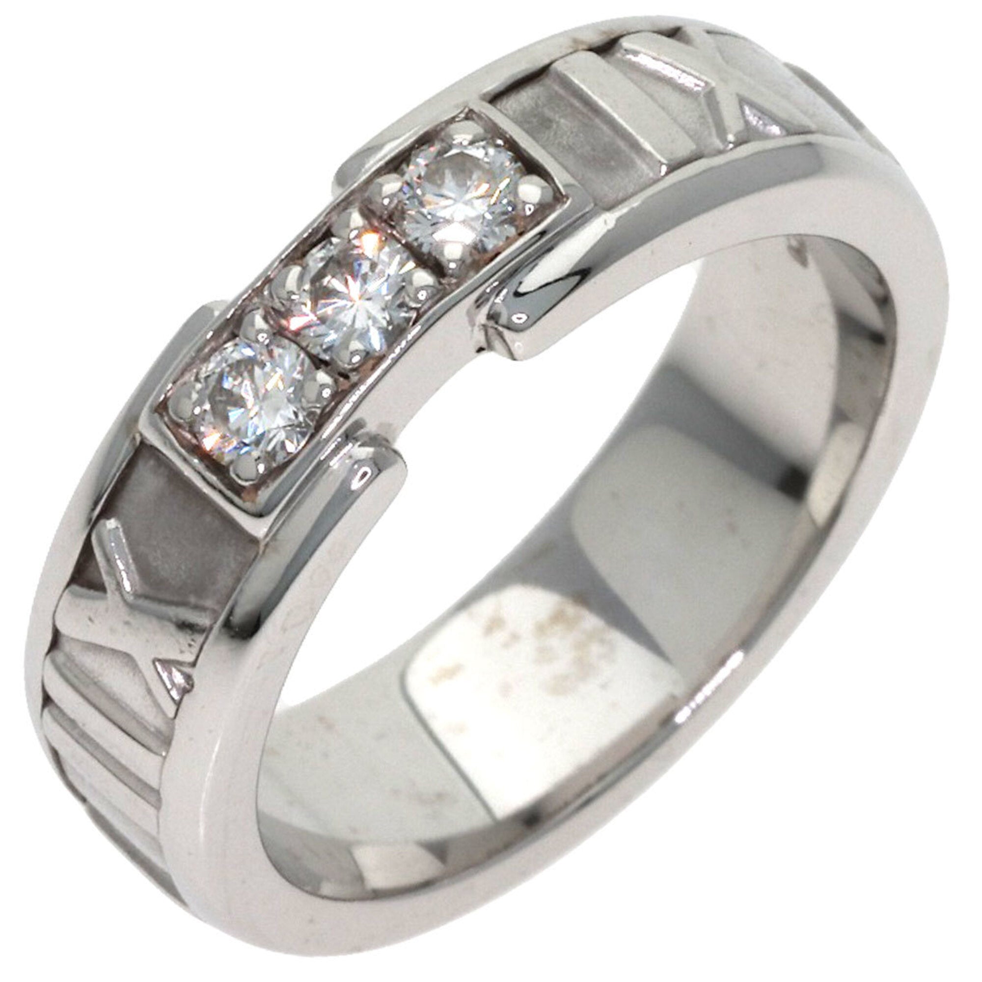 Tiffany White Gold (18K) Band Ring (Pre-Owned)