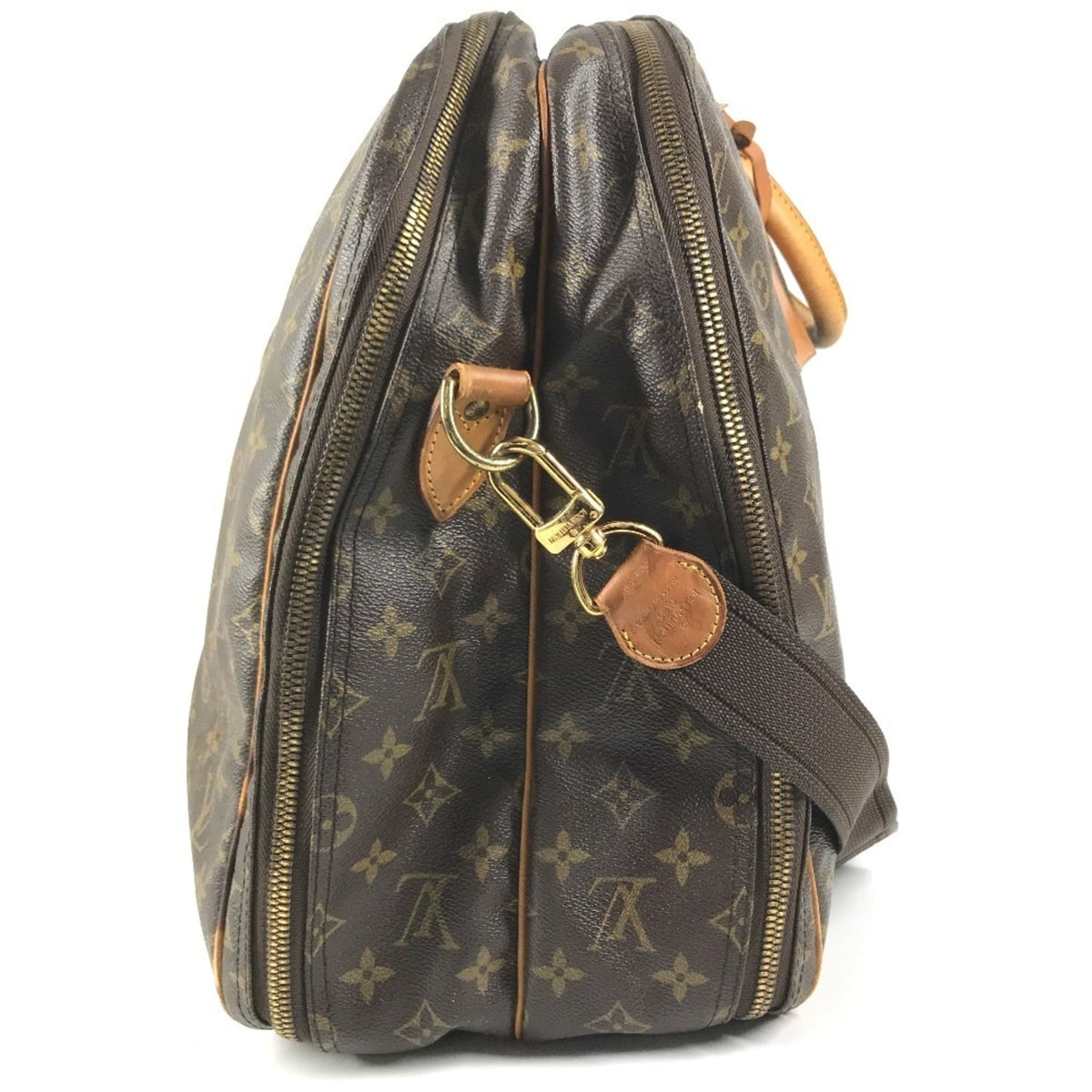 Louis Vuitton Brown Monogram Boston Bag Handbag Shoulder Bag (Pre-Owned)