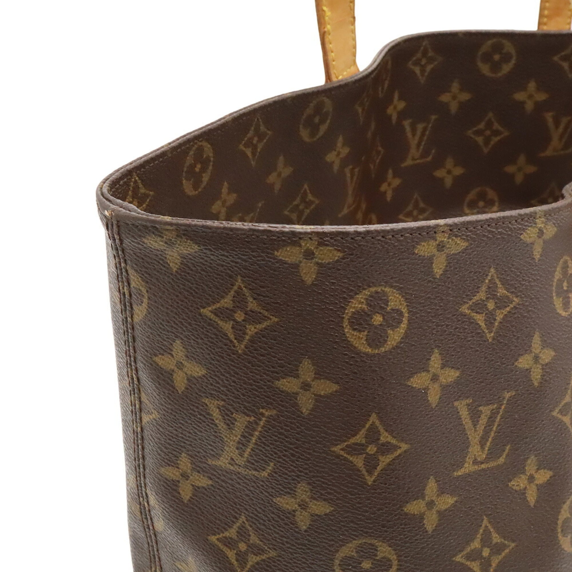Louis Vuitton Brown Monogram Shoulder Bag Tote Bag (Pre-Owned)