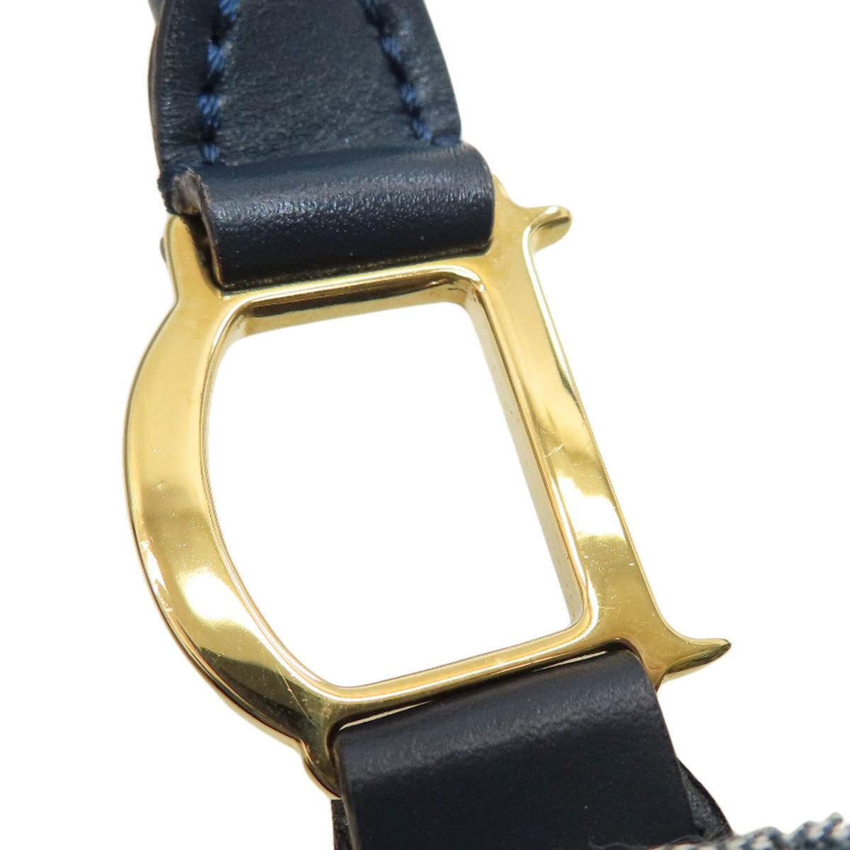 Christian Dior Navy Canvas Handbag (Pre-Owned)
