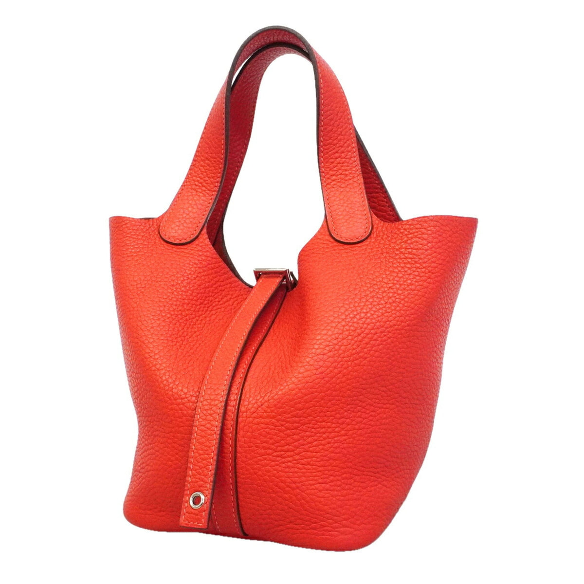 Hermes Bougainvillier Taurillon Clemence Leather Handbag (Pre-Owned)