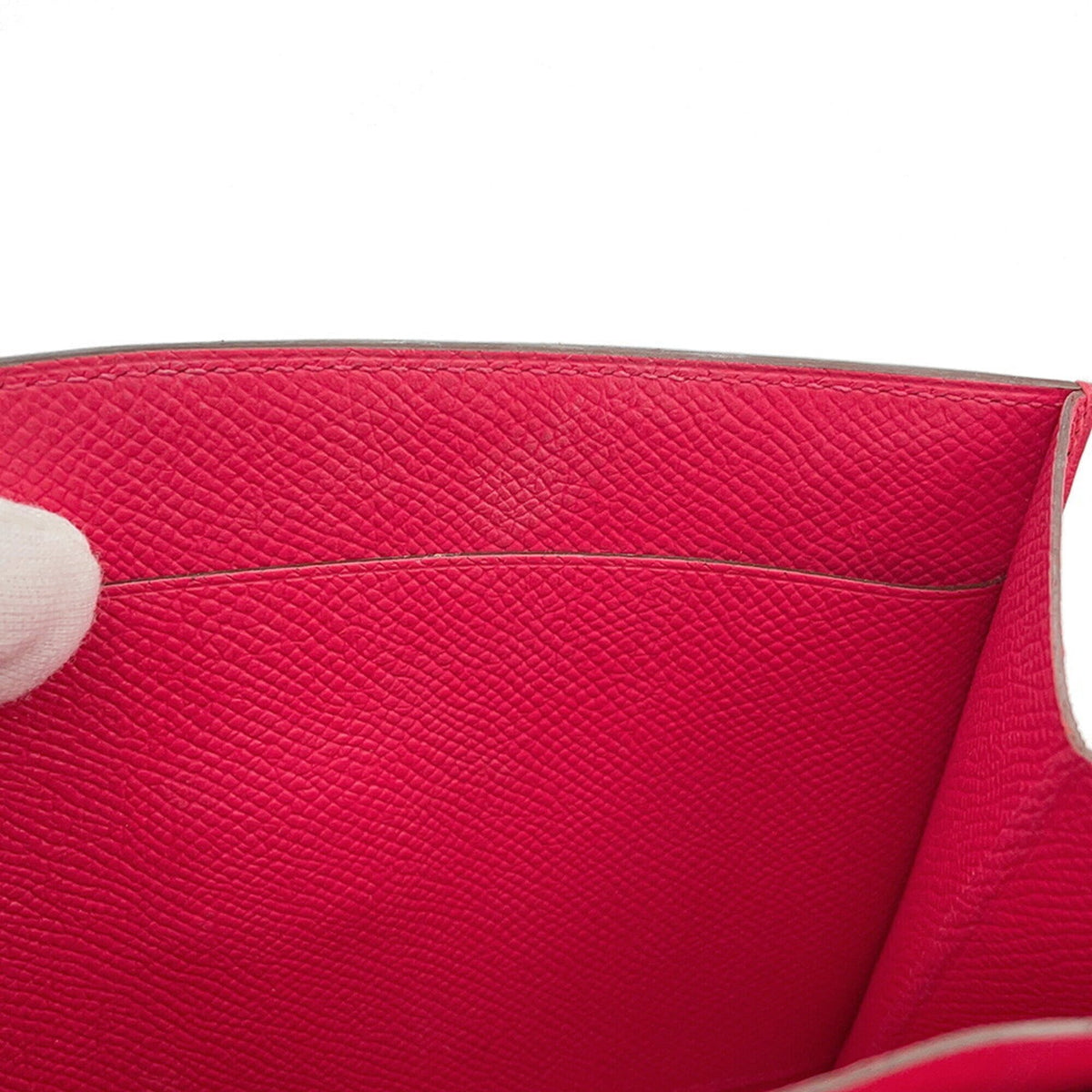 Hermes Rose Pink Epsom Leather Handbag (Pre-Owned)
