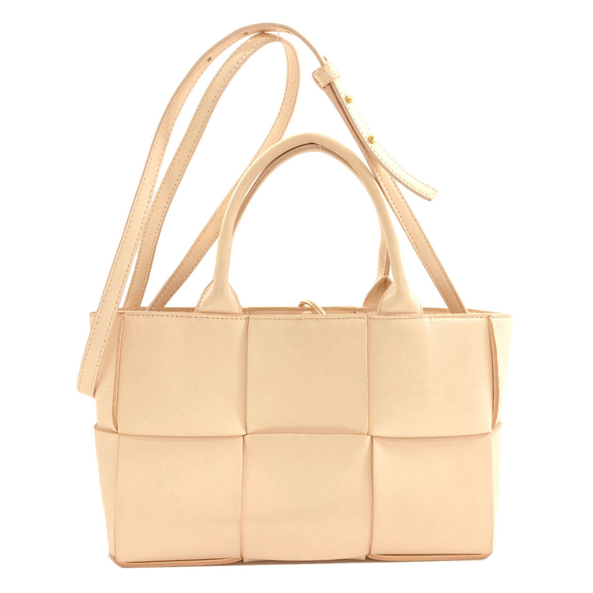 Bottega Veneta Pink Leather Handbag (Pre-Owned)