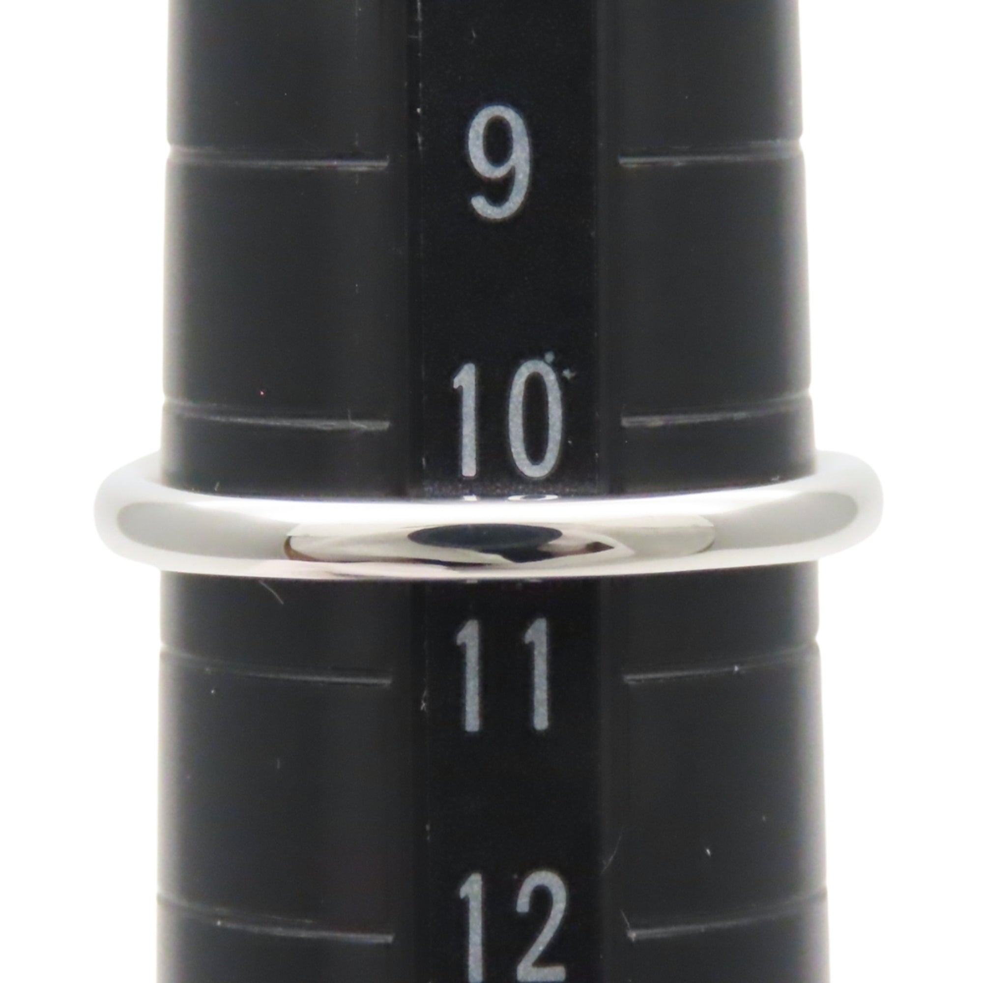 Tiffany Platinum Platinum 950 Band Ring (Pre-Owned)