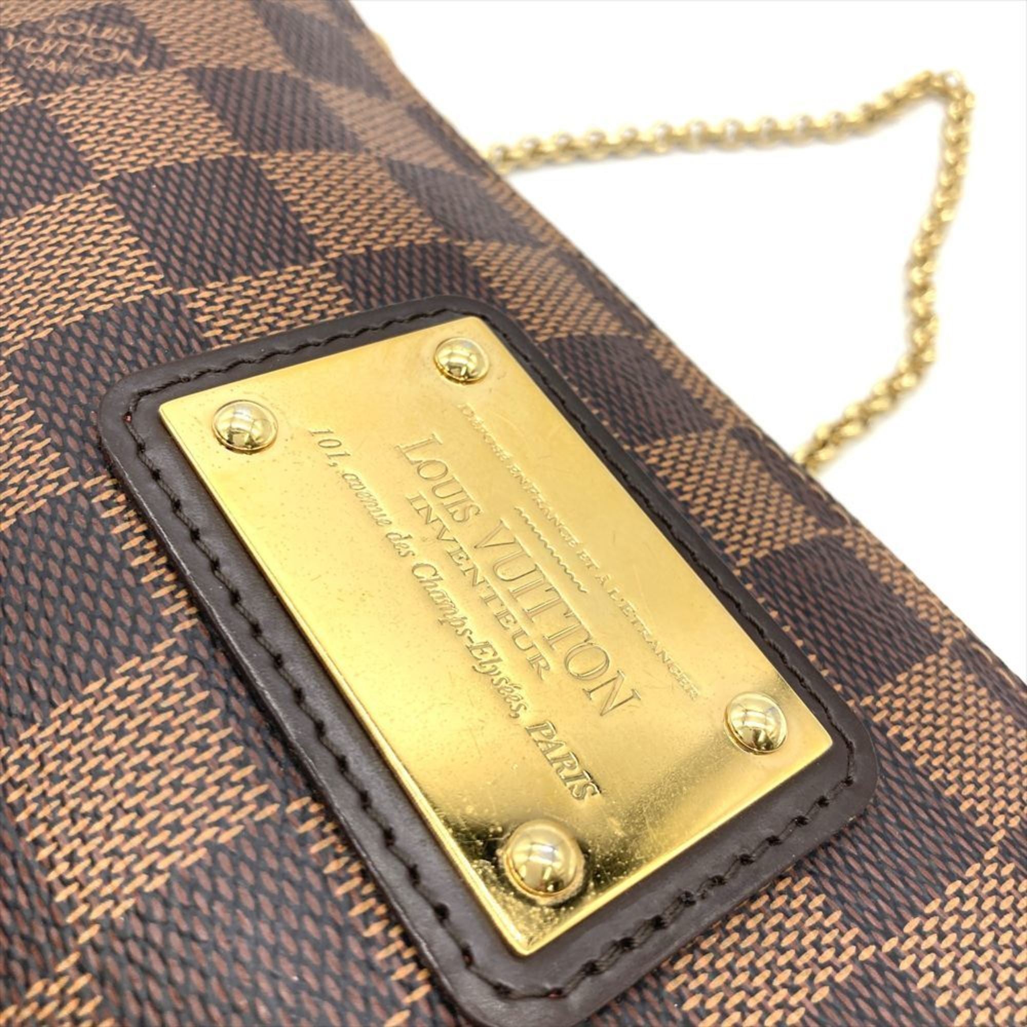 Louis Vuitton Brown Damier Canvas Shoulder Bag (Pre-Owned)