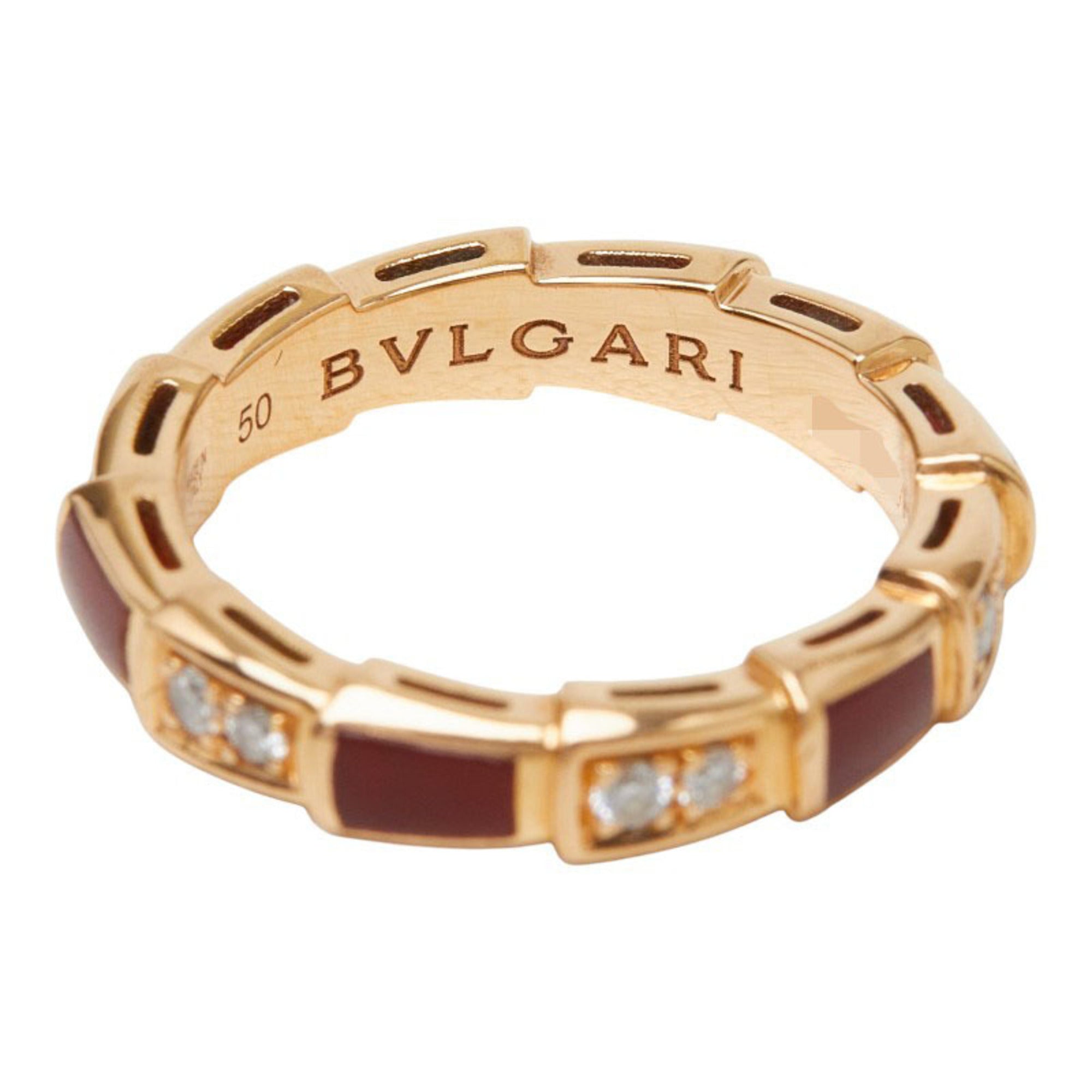 Bvlgari Pink Gold (18K) Band Ring (Pre-Owned)