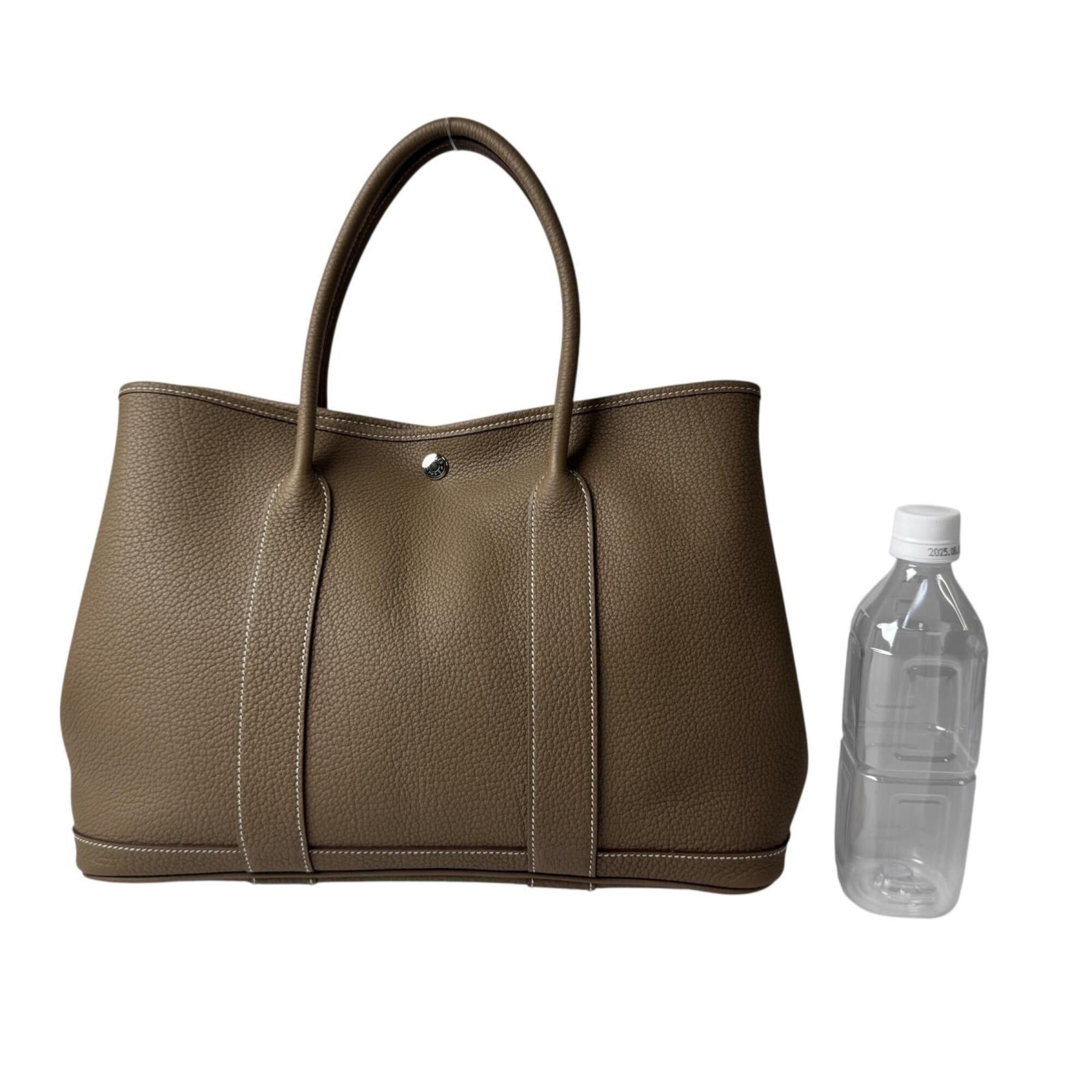 Hermes Etoupe Gray Negonda Leather Tote Bag (Pre-Owned)