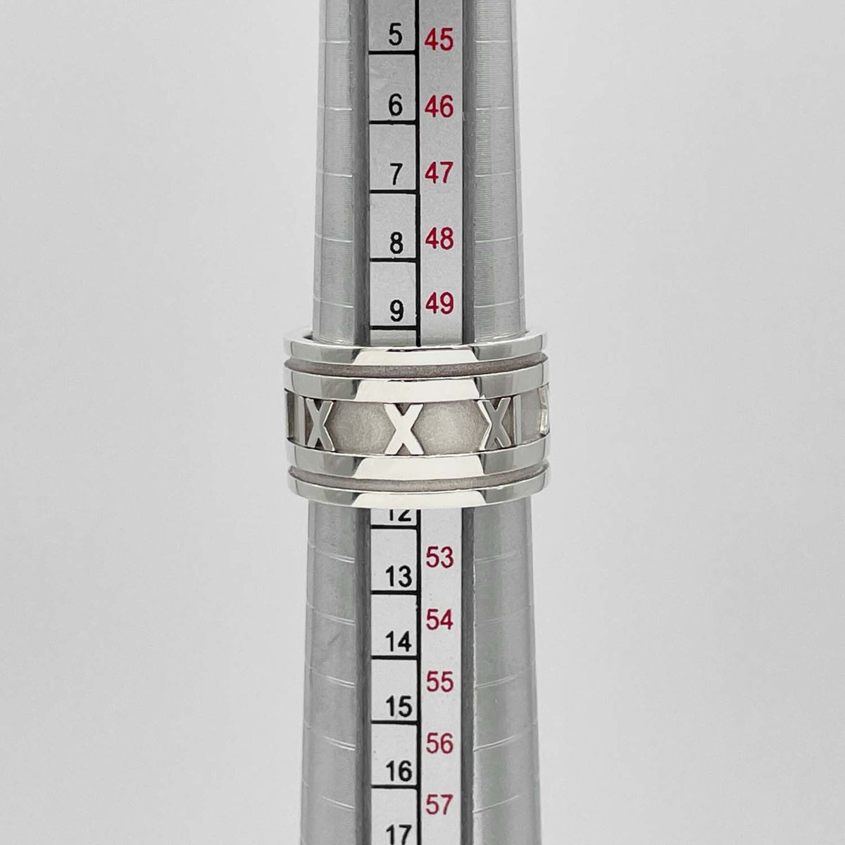 Tiffany Silver Silver 925 Band Ring (Pre-Owned)