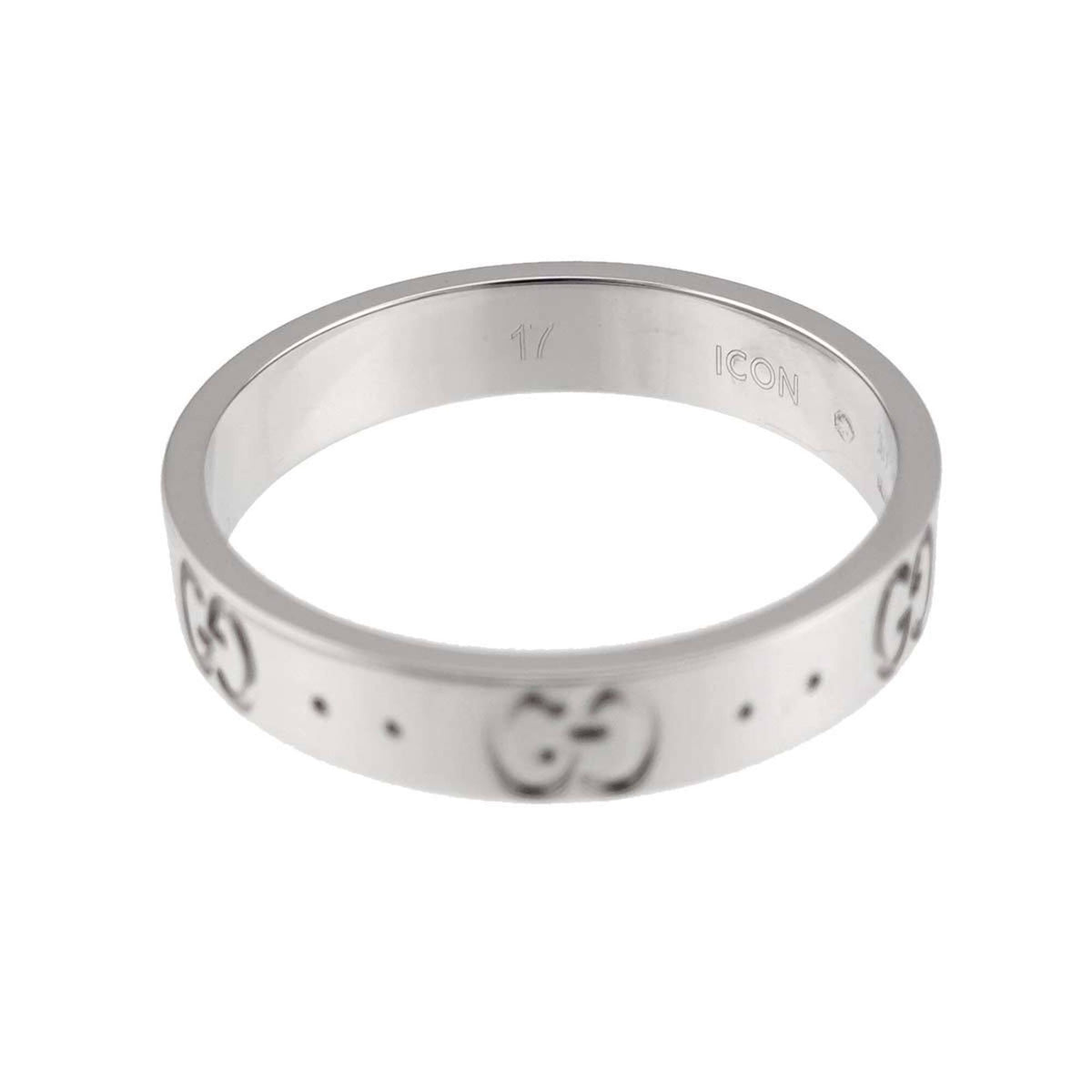 Gucci White Gold (18K) Band Ring (Pre-Owned)