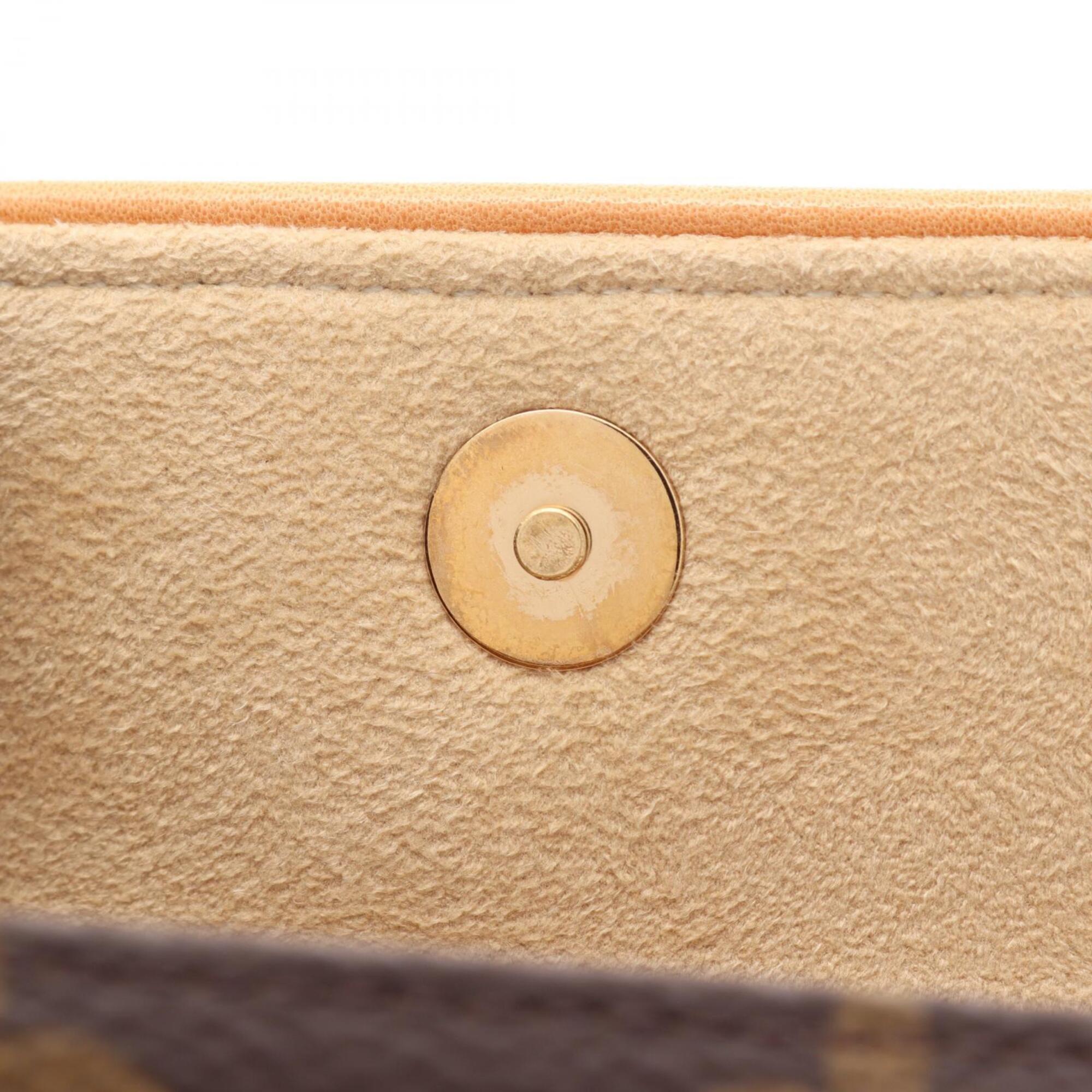 Louis Vuitton Brown Coated Canvas Pvc Monogram Leather Fanny Pack Handbag Sling Bag (Pre-Owned)