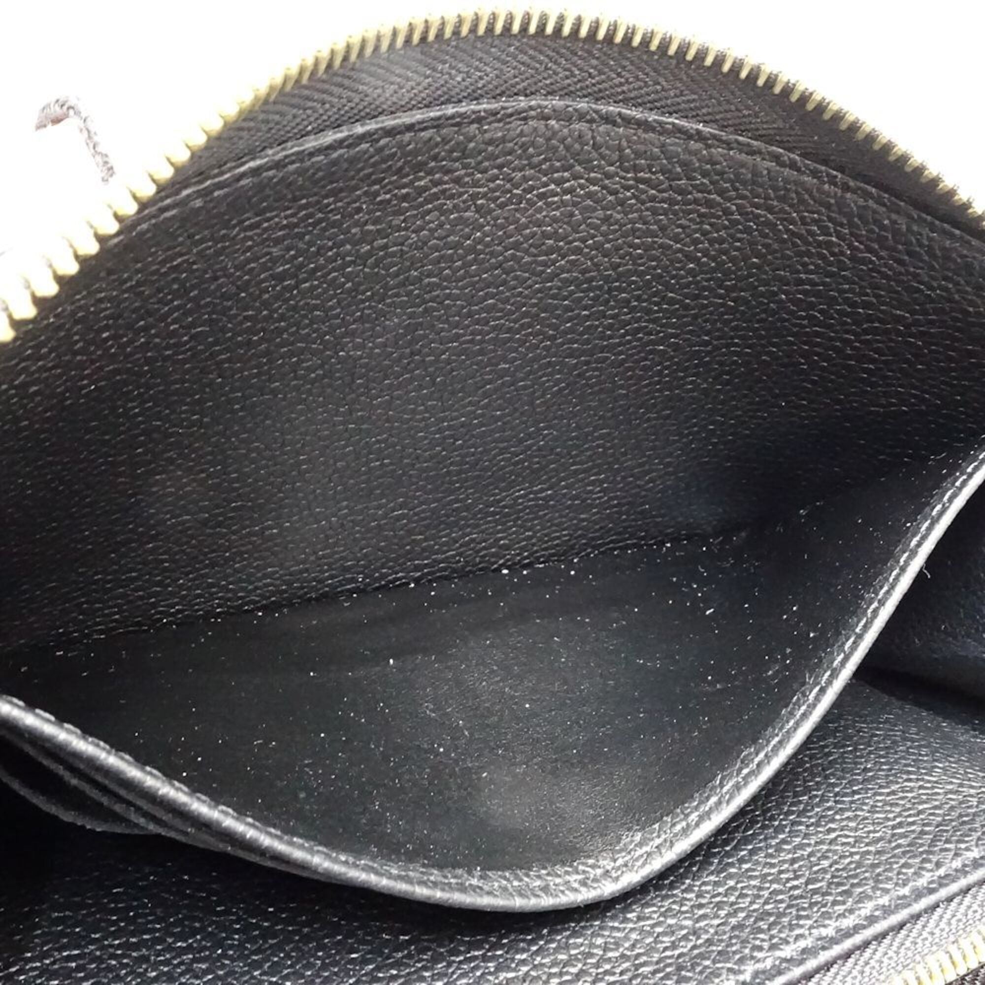 Louis Vuitton Beige Noir Monogram Empreinte Coin Purse/Coin Case (Pre-Owned)