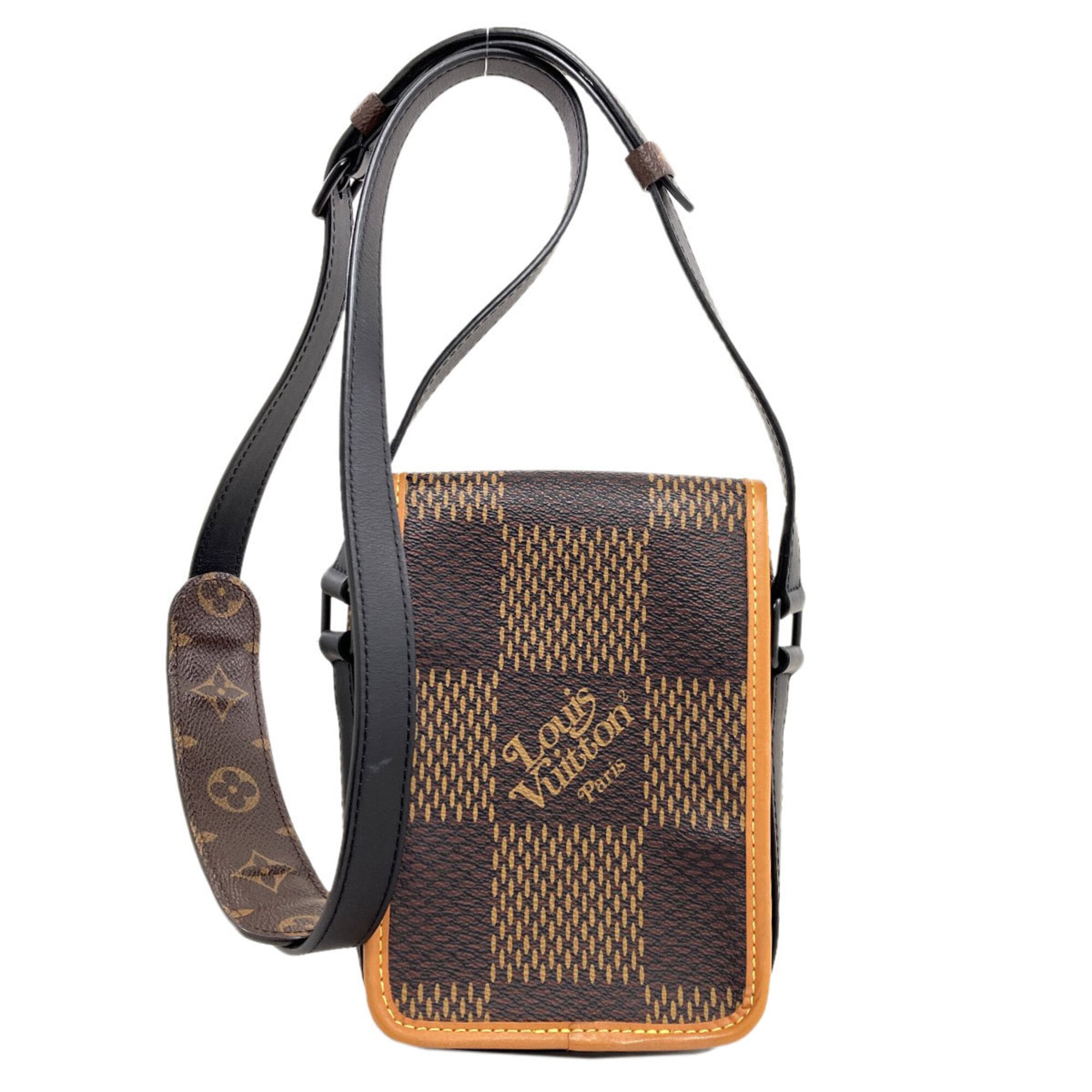 Louis Vuitton Damier Canvas Monogram Canvas Damier Canvas Messenger Bag Shoulder Bag (Pre-Owned)