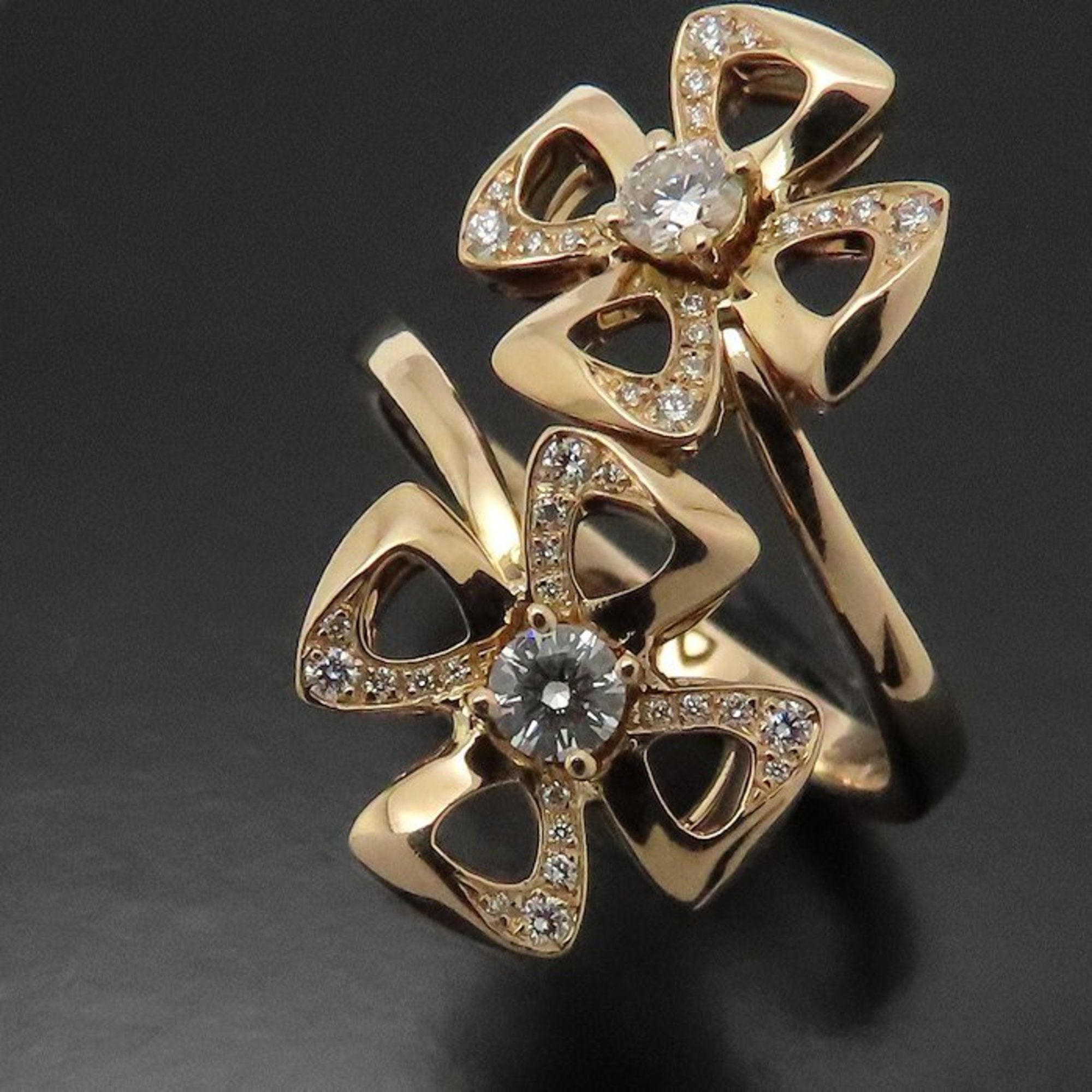 Bvlgari Pink Gold Pink Gold (18K) Band Ring (Pre-Owned)
