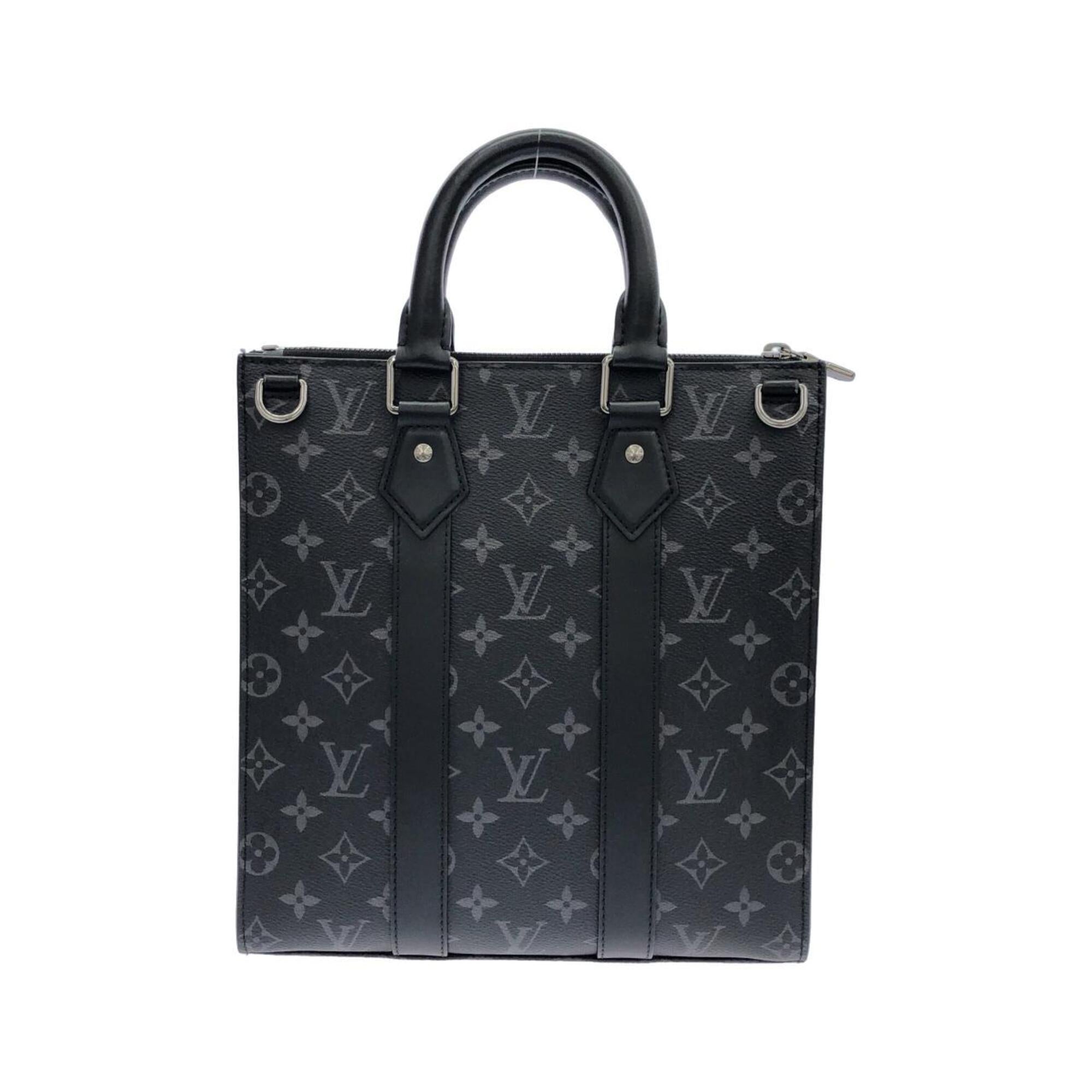 Louis Vuitton Monogram Eclipse Black Coated Canvas Handbag (Pre-Owned)
