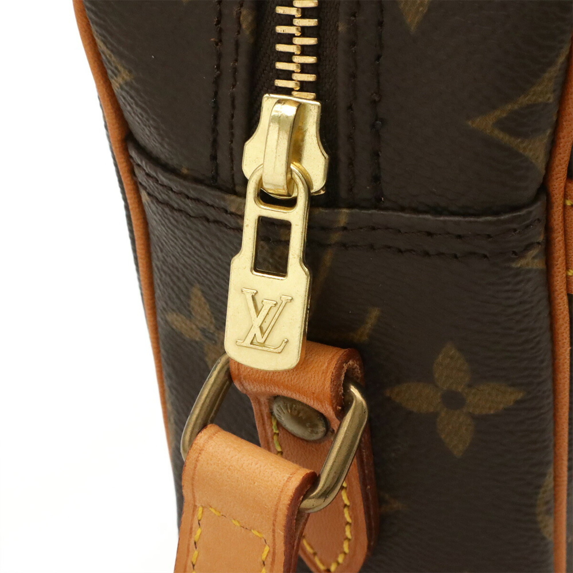 Louis Vuitton Brown Galle Monogram Monogram Shoulder Bag (Pre-Owned)