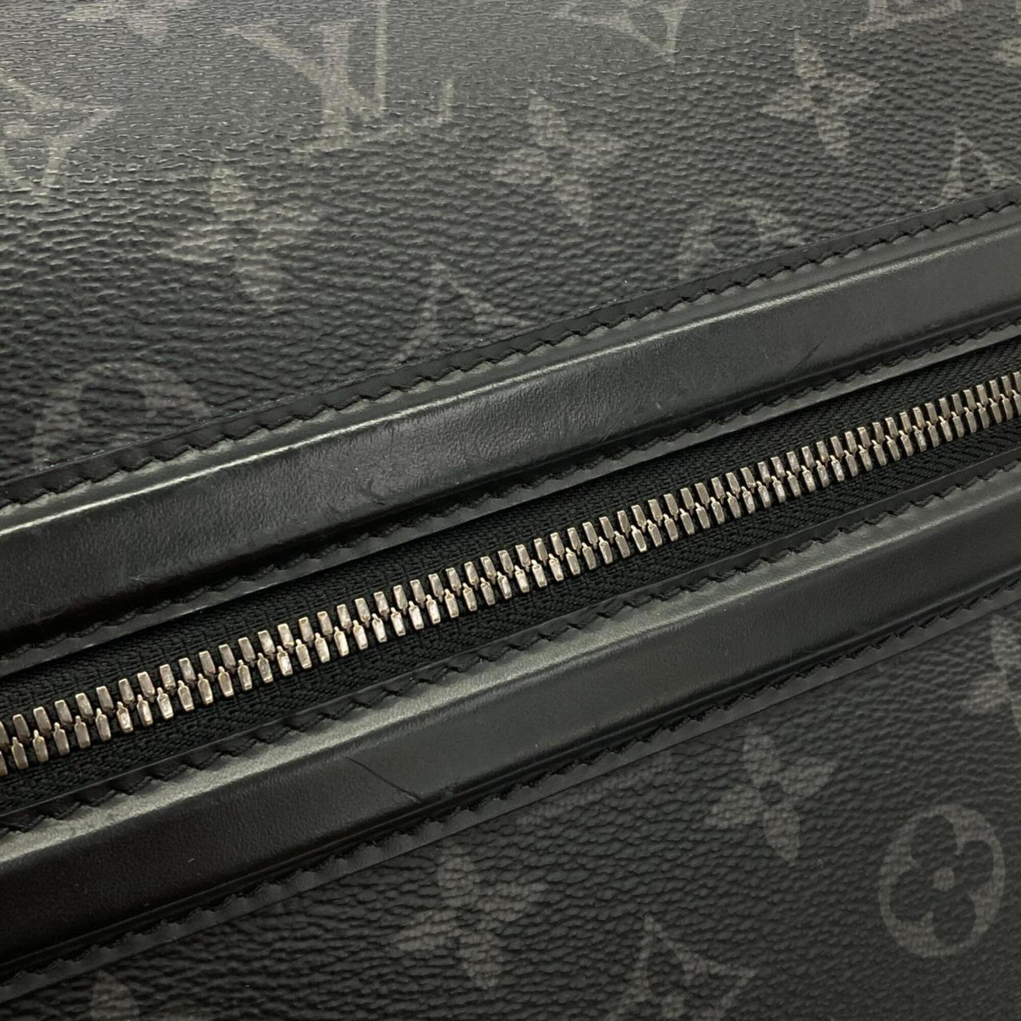Louis Vuitton Black Coated Canvas Shoulder Bag (Pre-Owned)