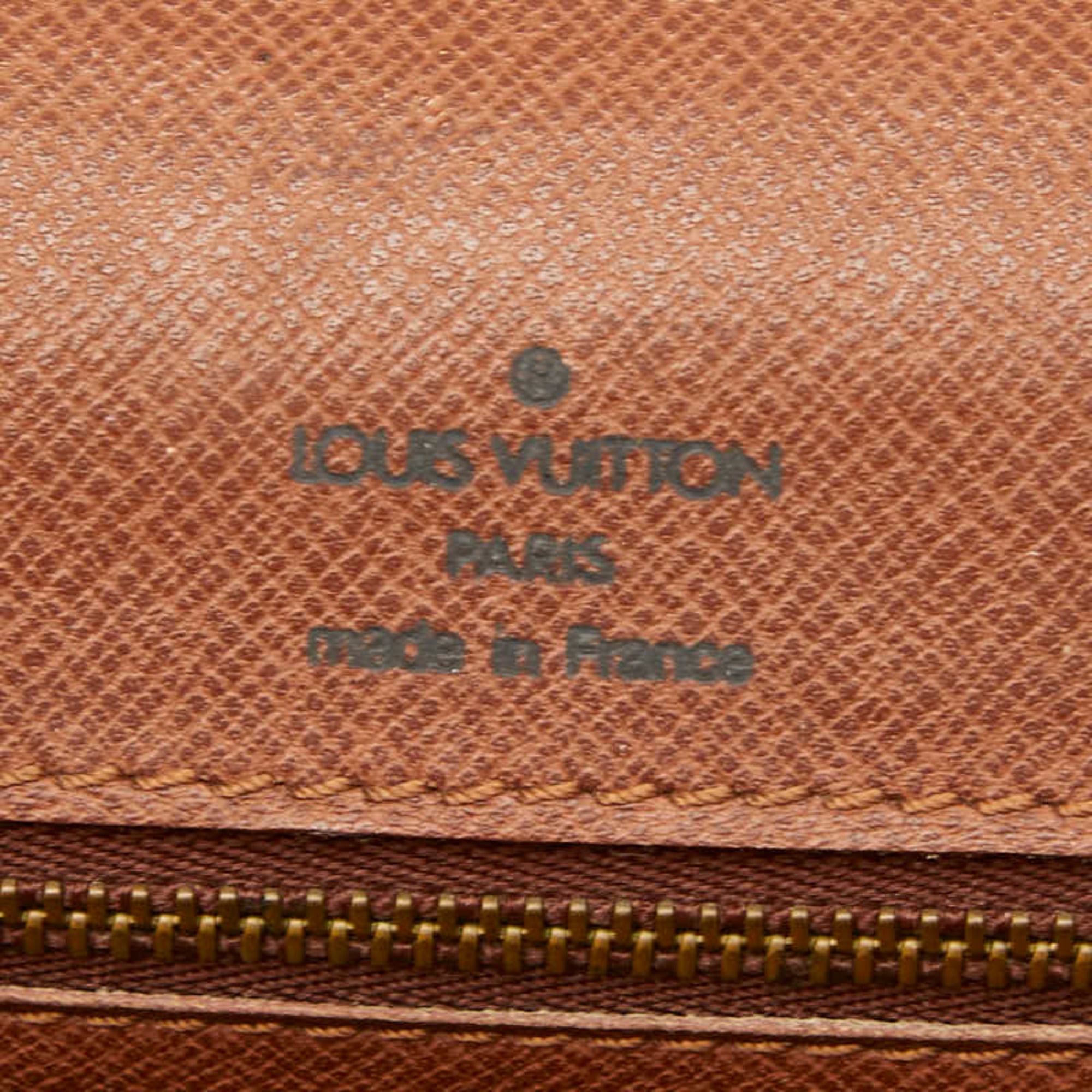 Louis Vuitton Brown Pvc Leather Handbag Shoulder Bag (Pre-Owned)