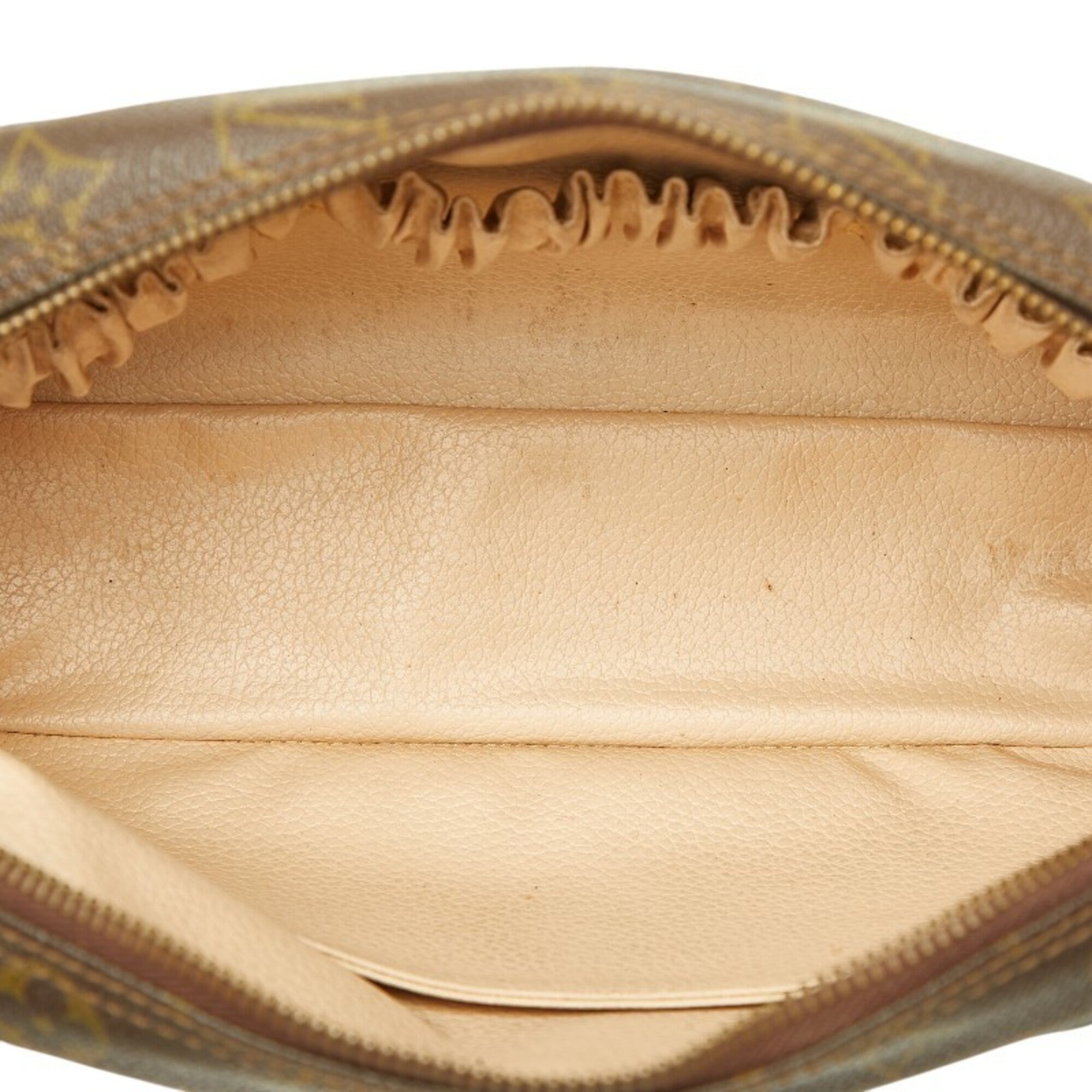 Louis Vuitton Brown Pvc Leather Clutch Bag (Pre-Owned)