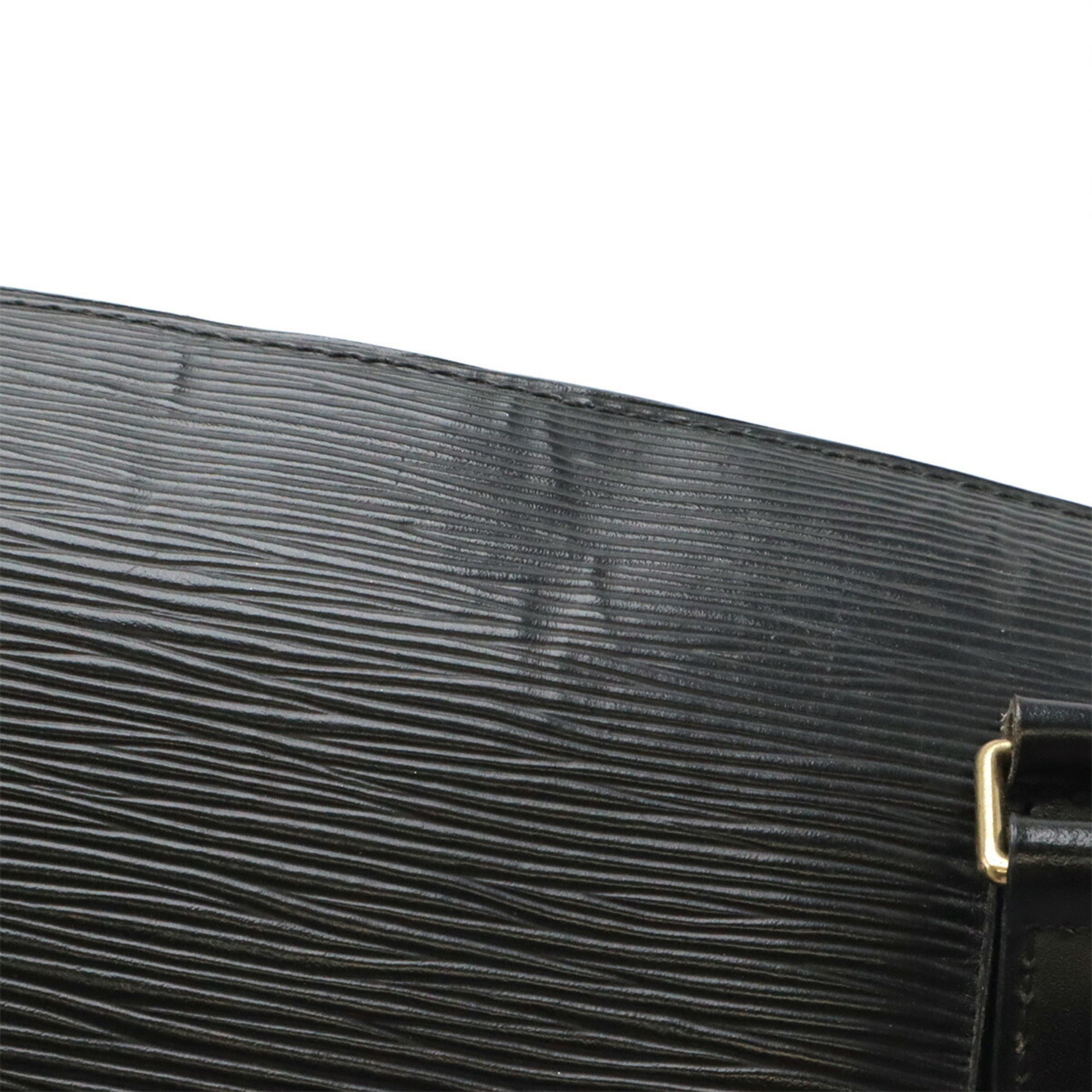 Louis Vuitton Epi Black Noir Epi Leather Handbag Shoulder Bag (Pre-Owned)