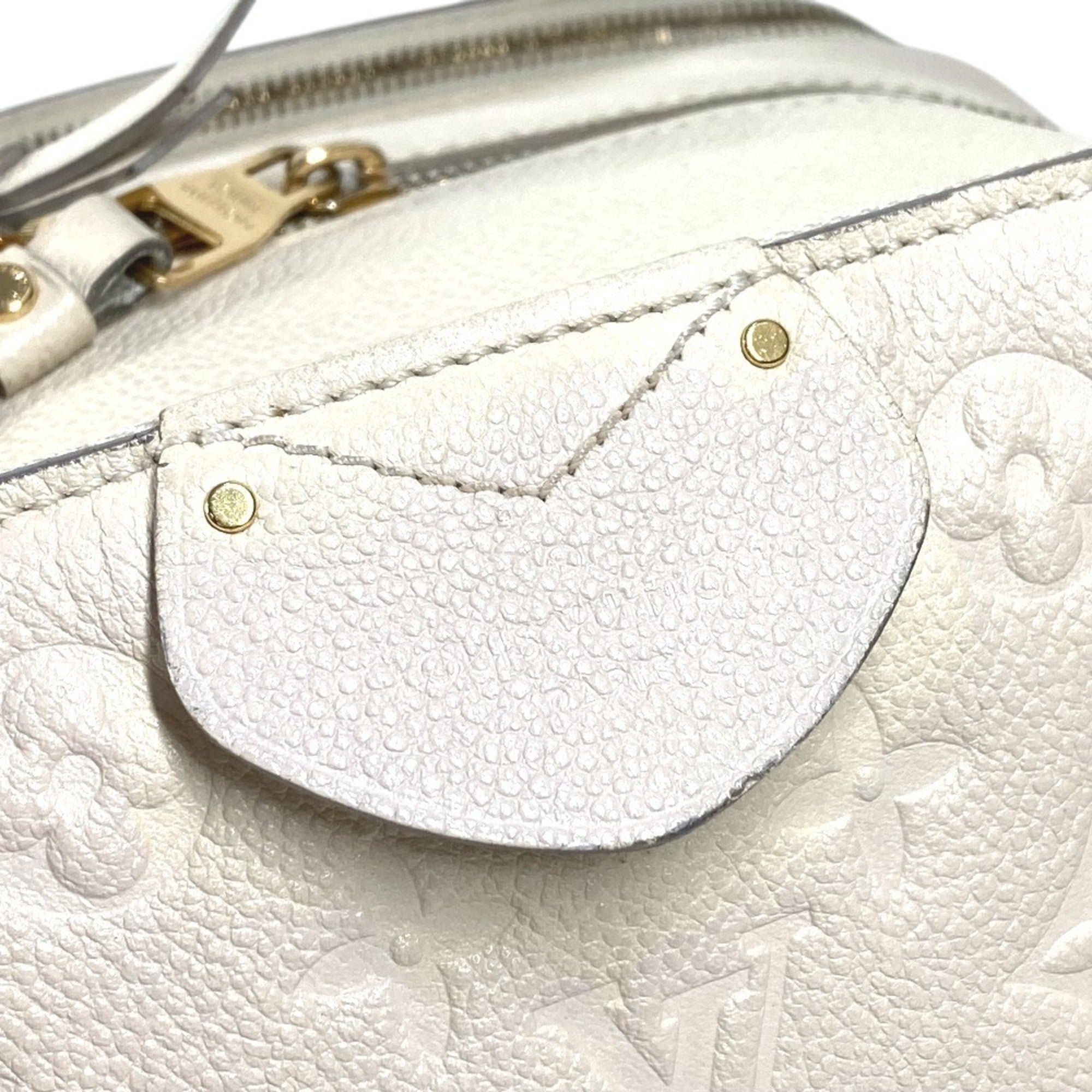 Louis Vuitton Neige White Monogram Empreinte Handbag Tote Bag (Pre-Owned)