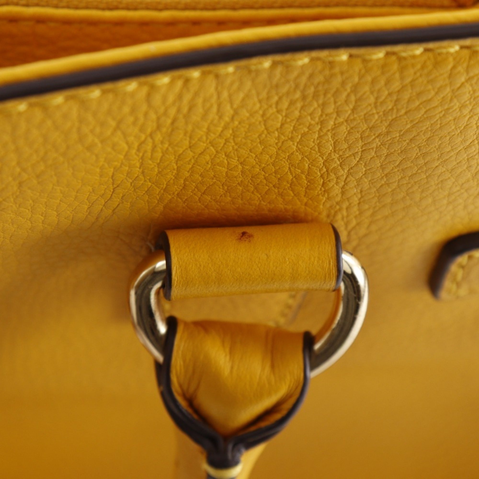 Michael Kors Yellow Leather Handbag (Pre-Owned)