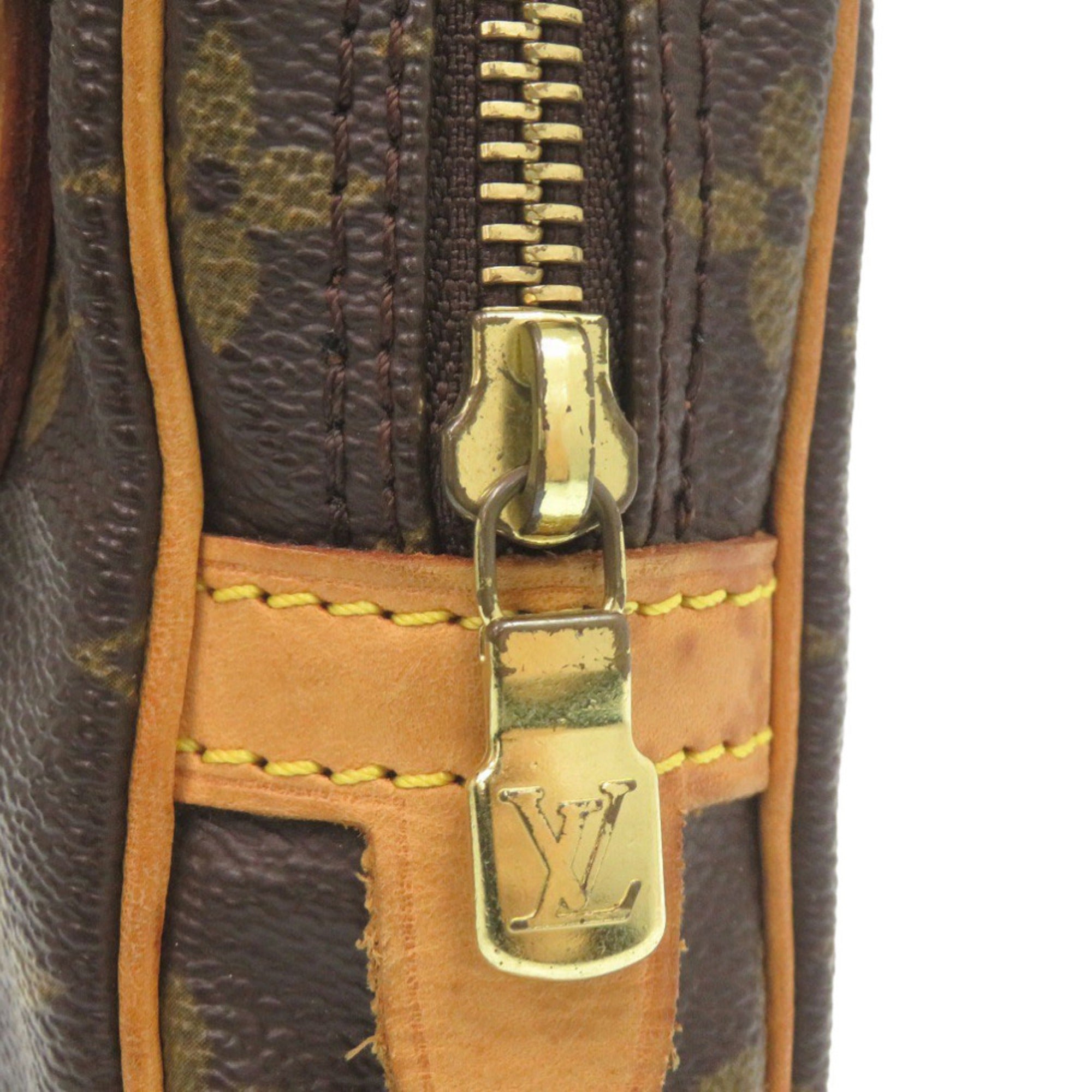 Louis Vuitton Brown Monogram Shoulder Bag (Pre-Owned)