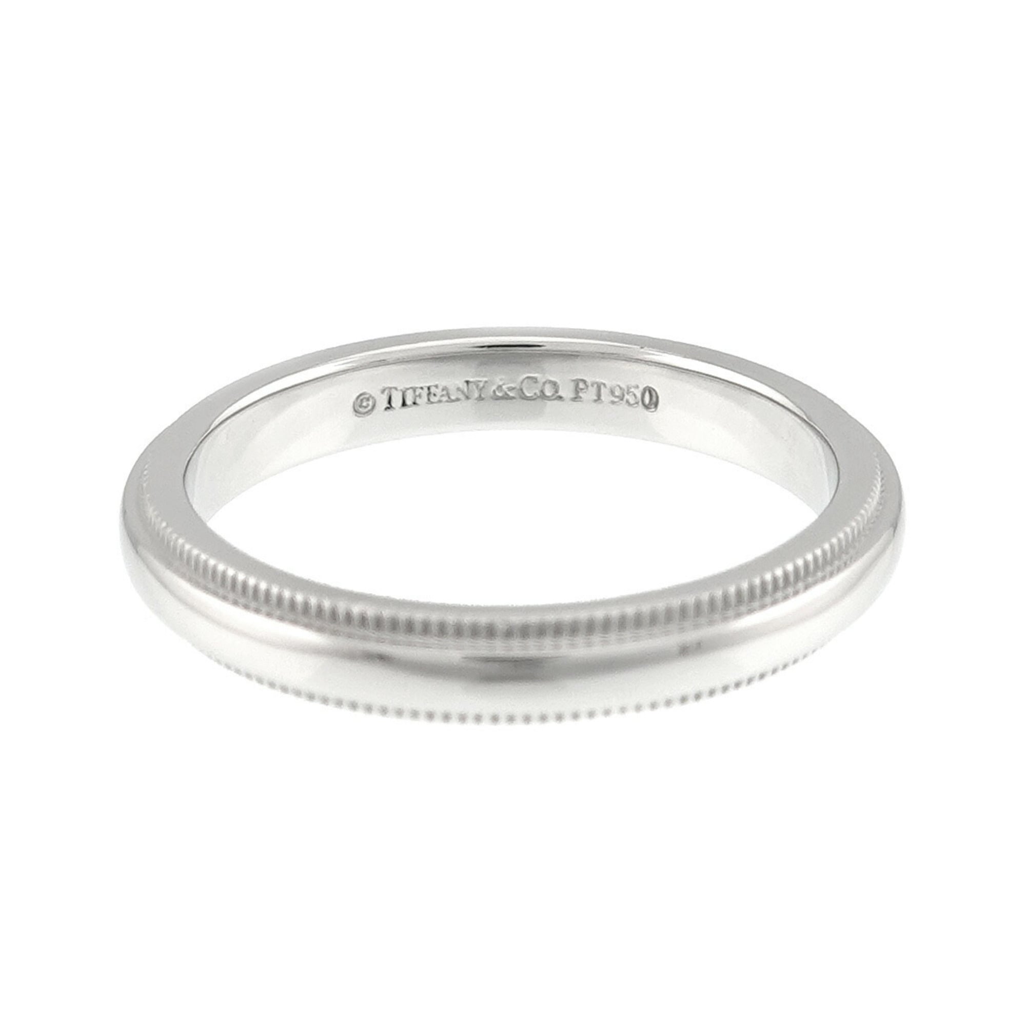 Tiffany Platinum 950 Band Ring (Pre-Owned)