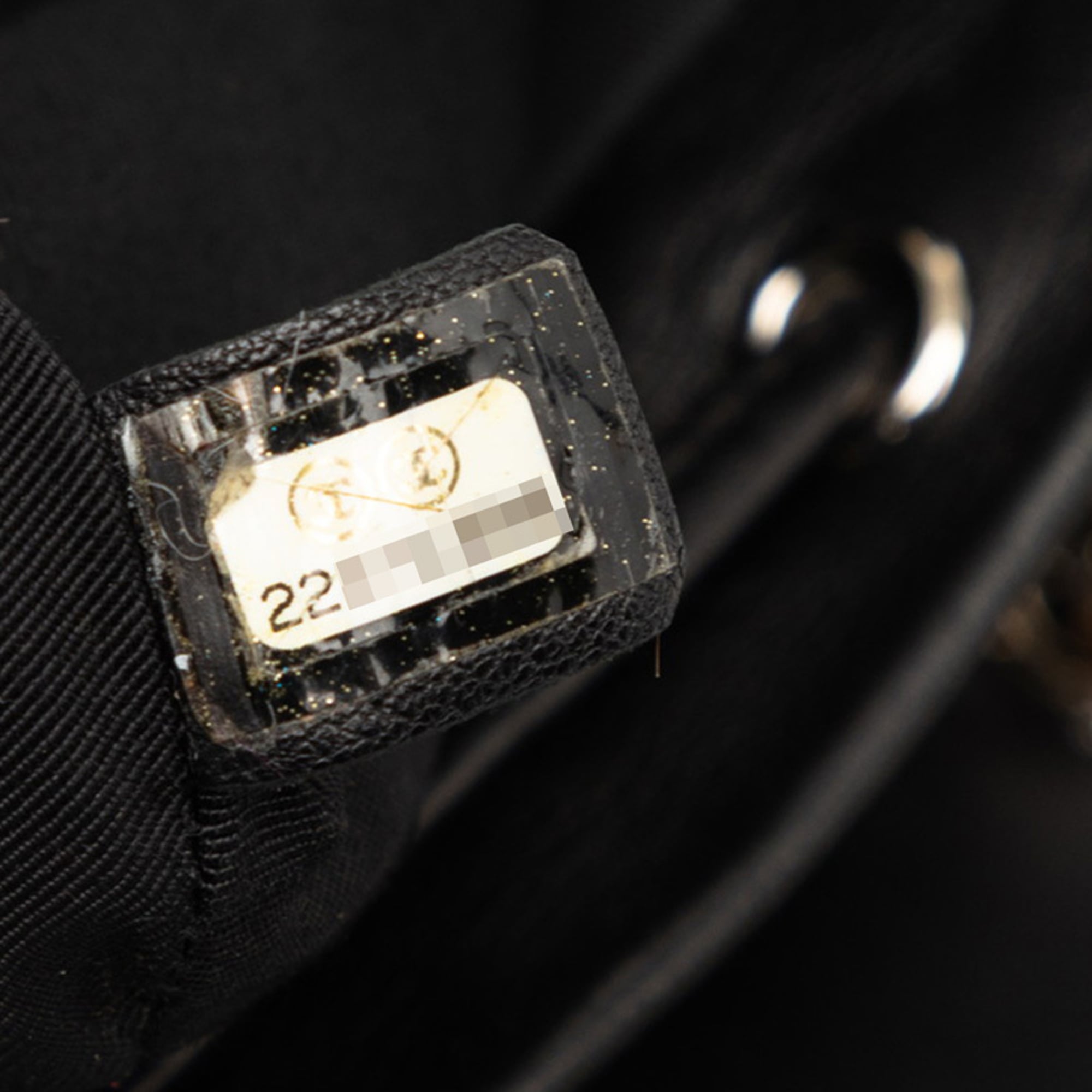 Chanel Matelasse Black Leather Backpack (Pre-Owned)