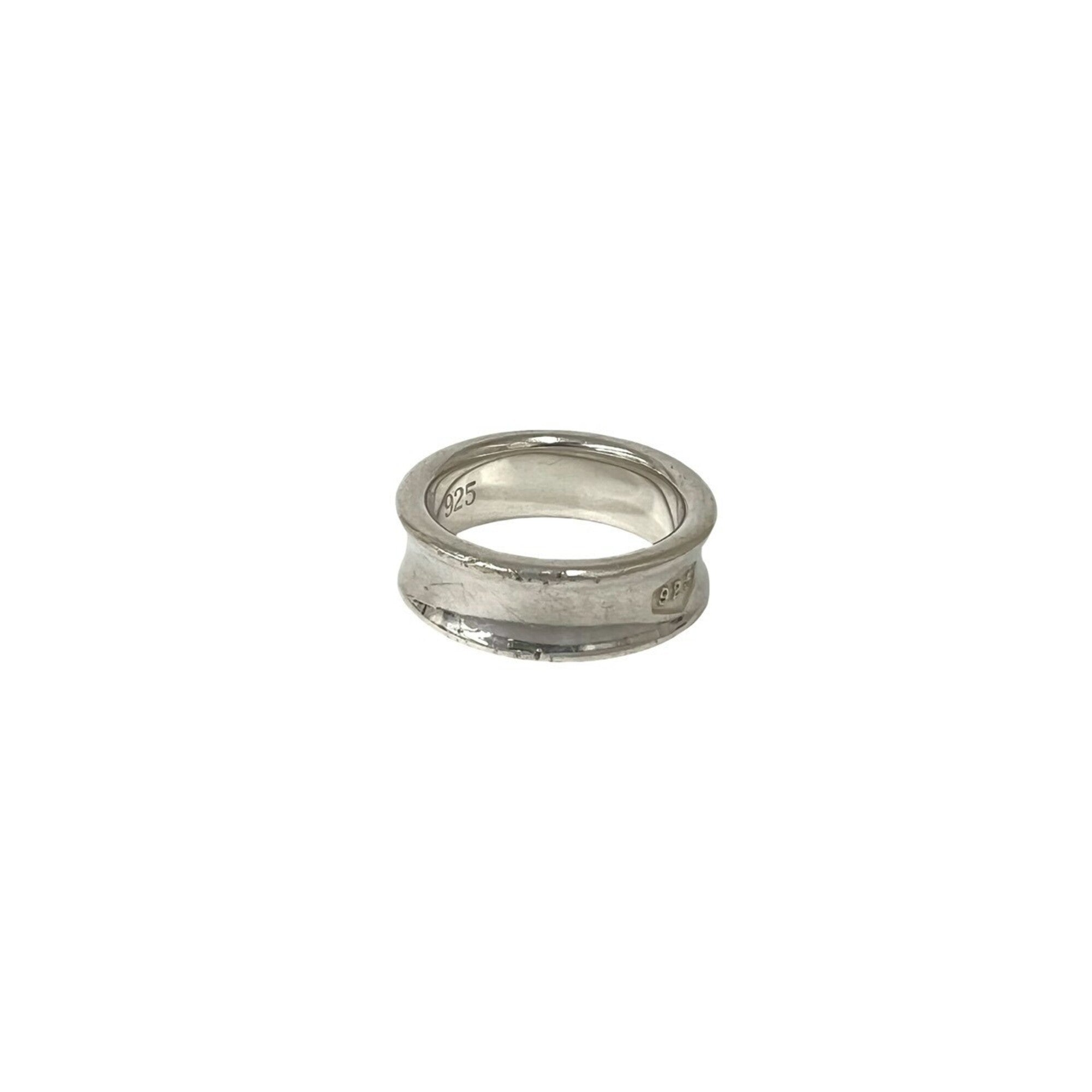 Tiffany Silver Silver 925 Band Ring (Pre-Owned)