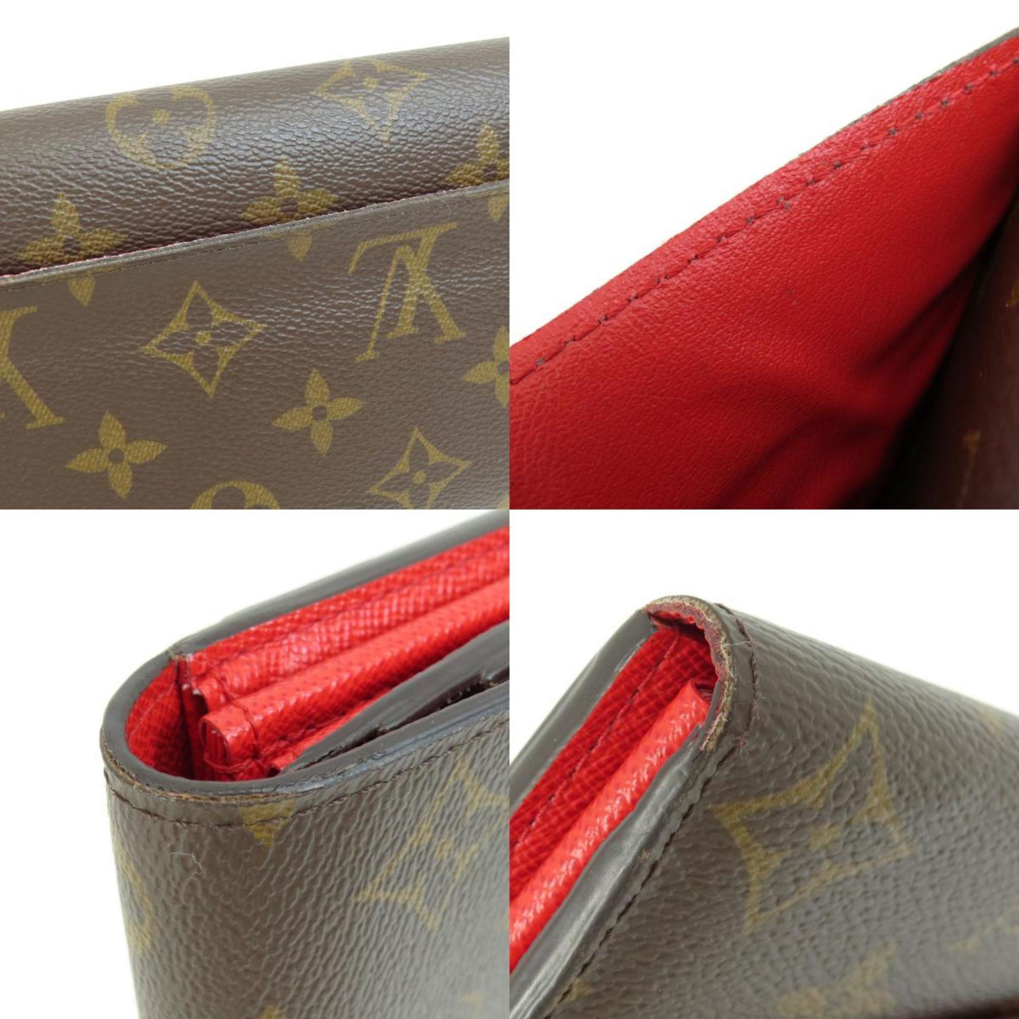 Louis Vuitton Coquelicots Monogram Monogram Long Wallet (Bi-Fold) (Pre-Owned)