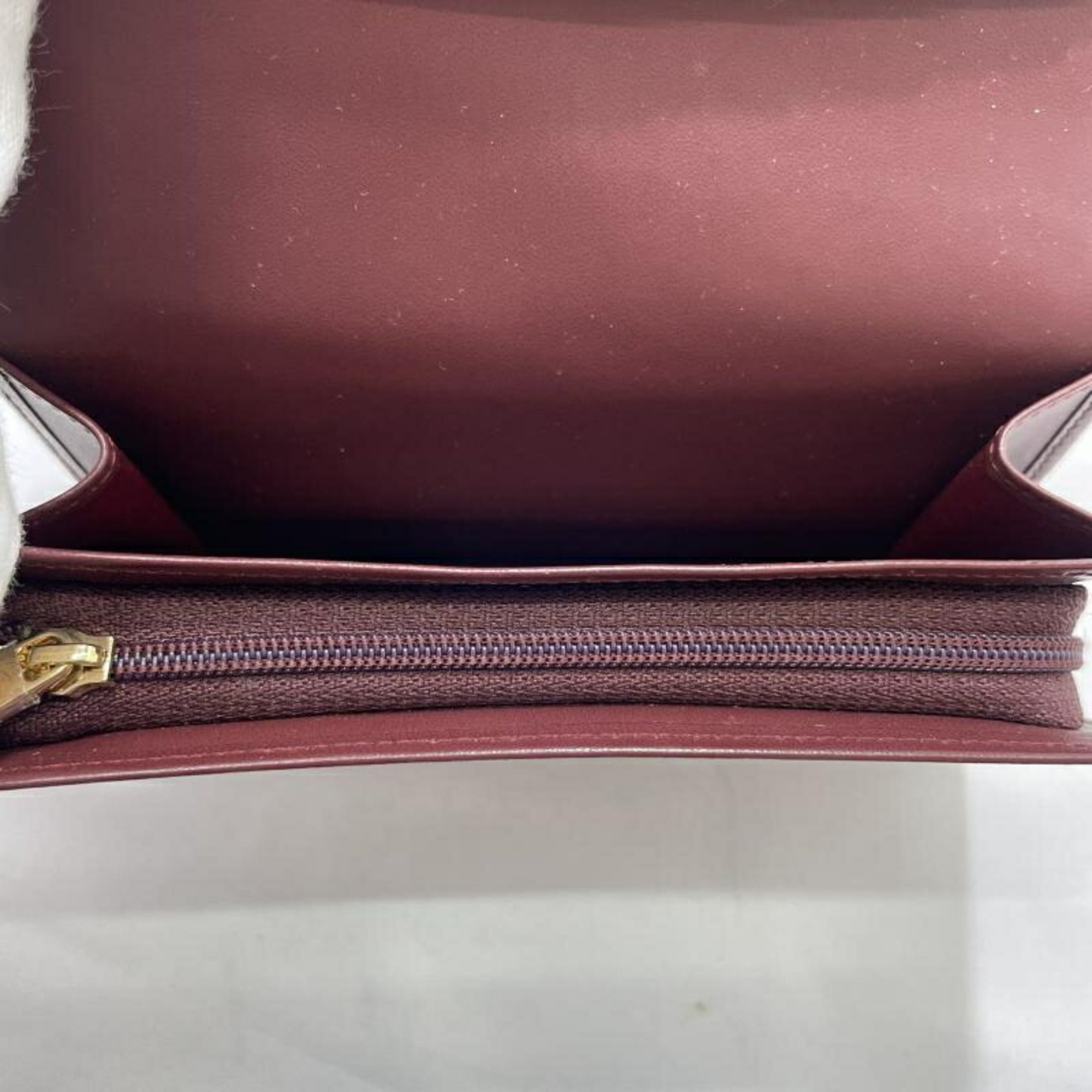 Cartier Red Color Wallet (Bi-Fold) (Pre-Owned)