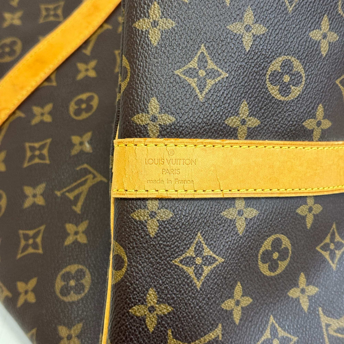 Louis Vuitton Brown Monogram Canvas Boston Bag Shoulder Bag (Pre-Owned)
