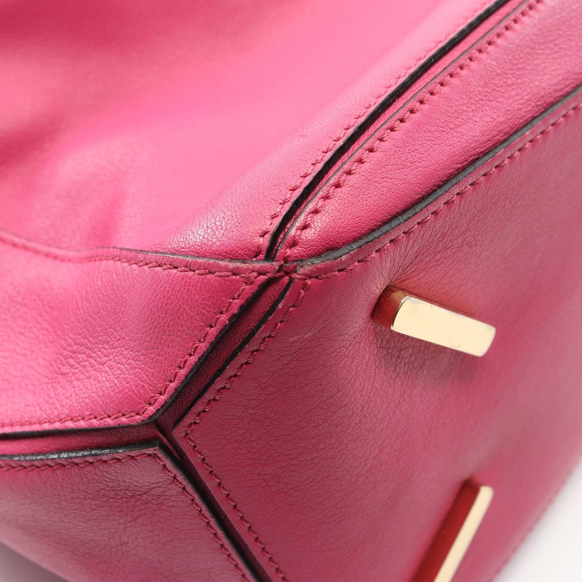Loewe Pink Leather Handbag (Pre-Owned)