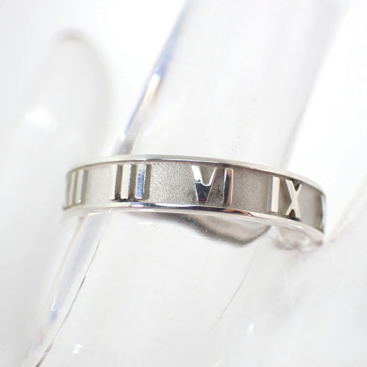 Tiffany Sterling Silver 925 Band Ring (Pre-Owned)