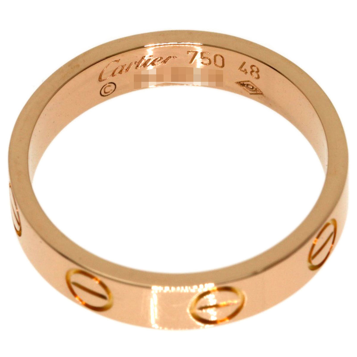 Cartier Pink Gold (18K) Band Ring (Pre-Owned)