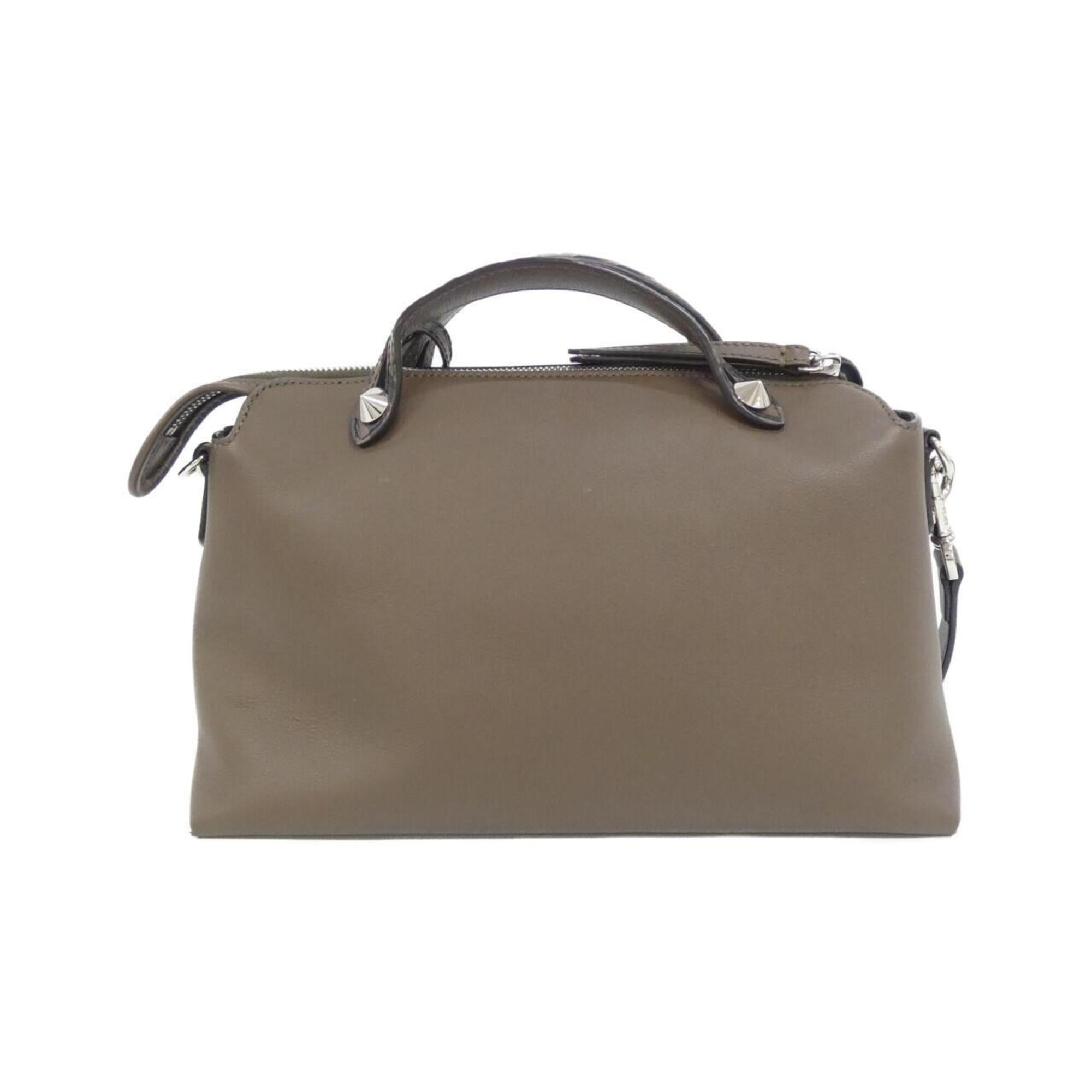 Fendi Brown Leather Handbag (Pre-Owned)