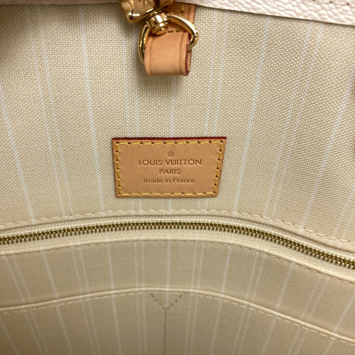 Louis Vuitton Light Blue White Monogram Tote Bag (Pre-Owned)
