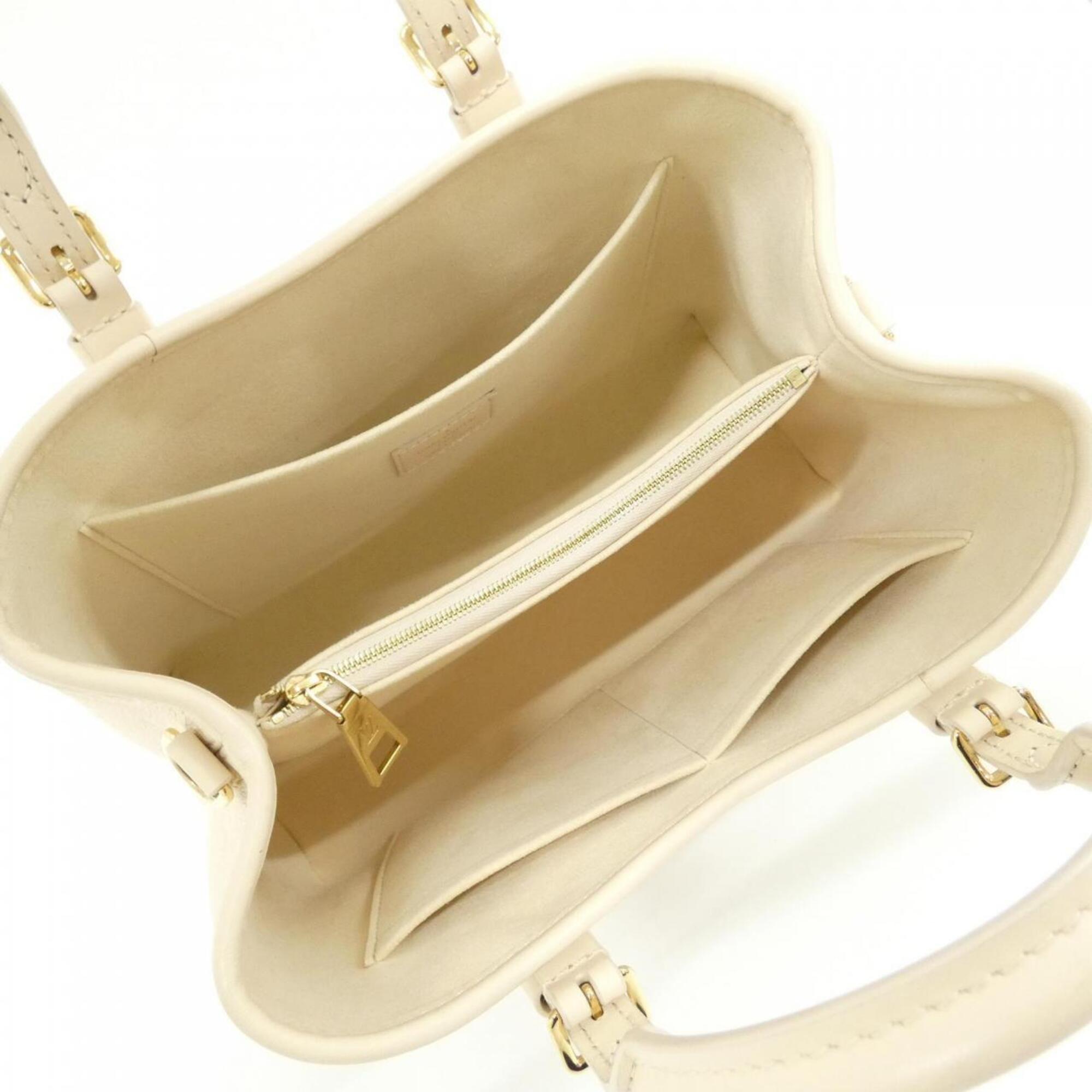 Louis Vuitton Monogram Empreinte Gold Leather Handbag (Pre-Owned)