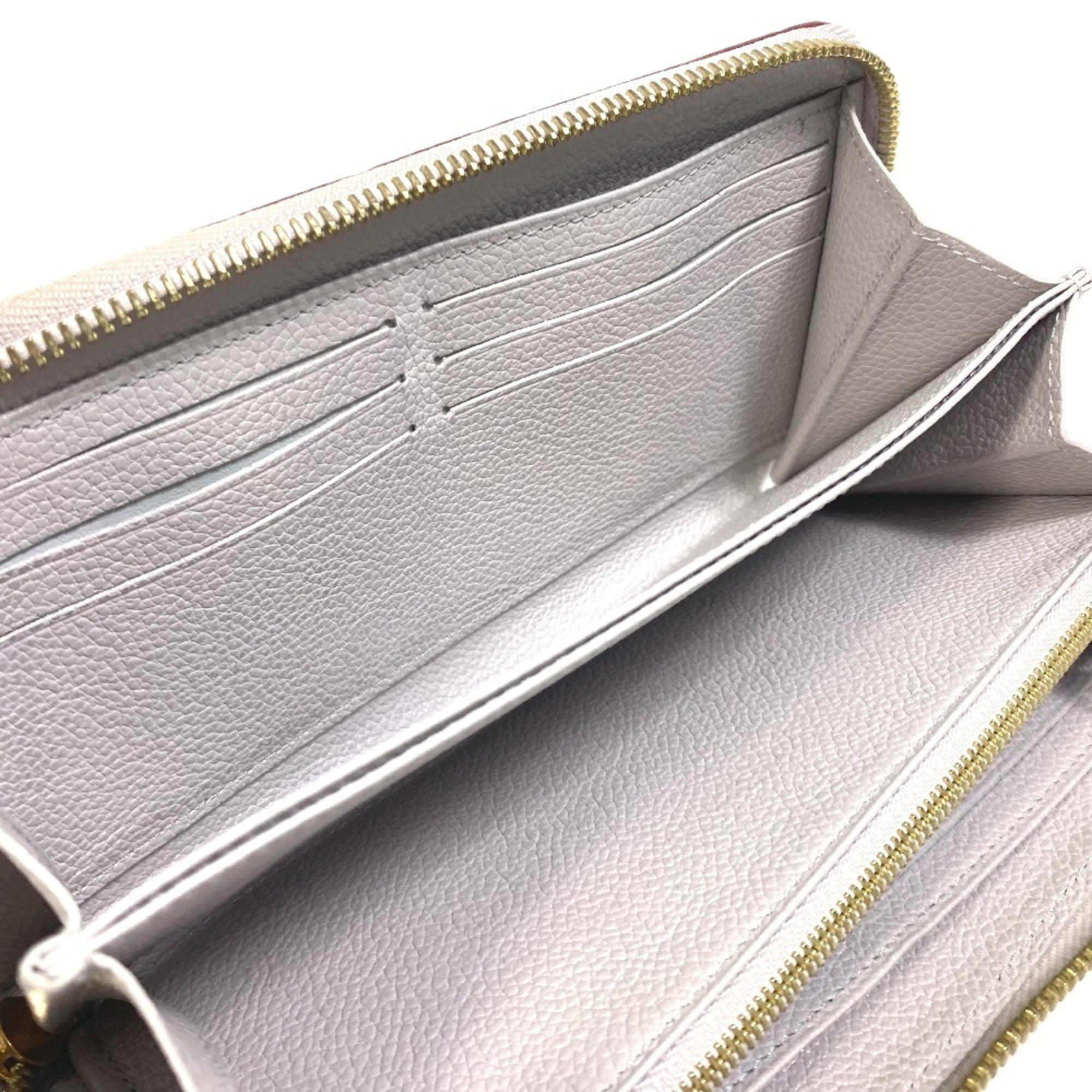 Louis Vuitton Monogram Empreinte Gray Monogram Empreinte Long Wallet (Bi-Fold) (Pre-Owned)