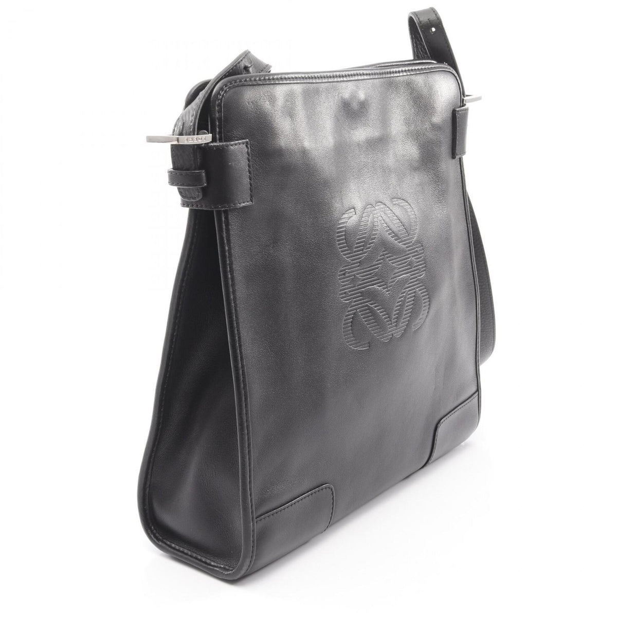 Loewe Black Leather Shoulder Bag (Pre-Owned)