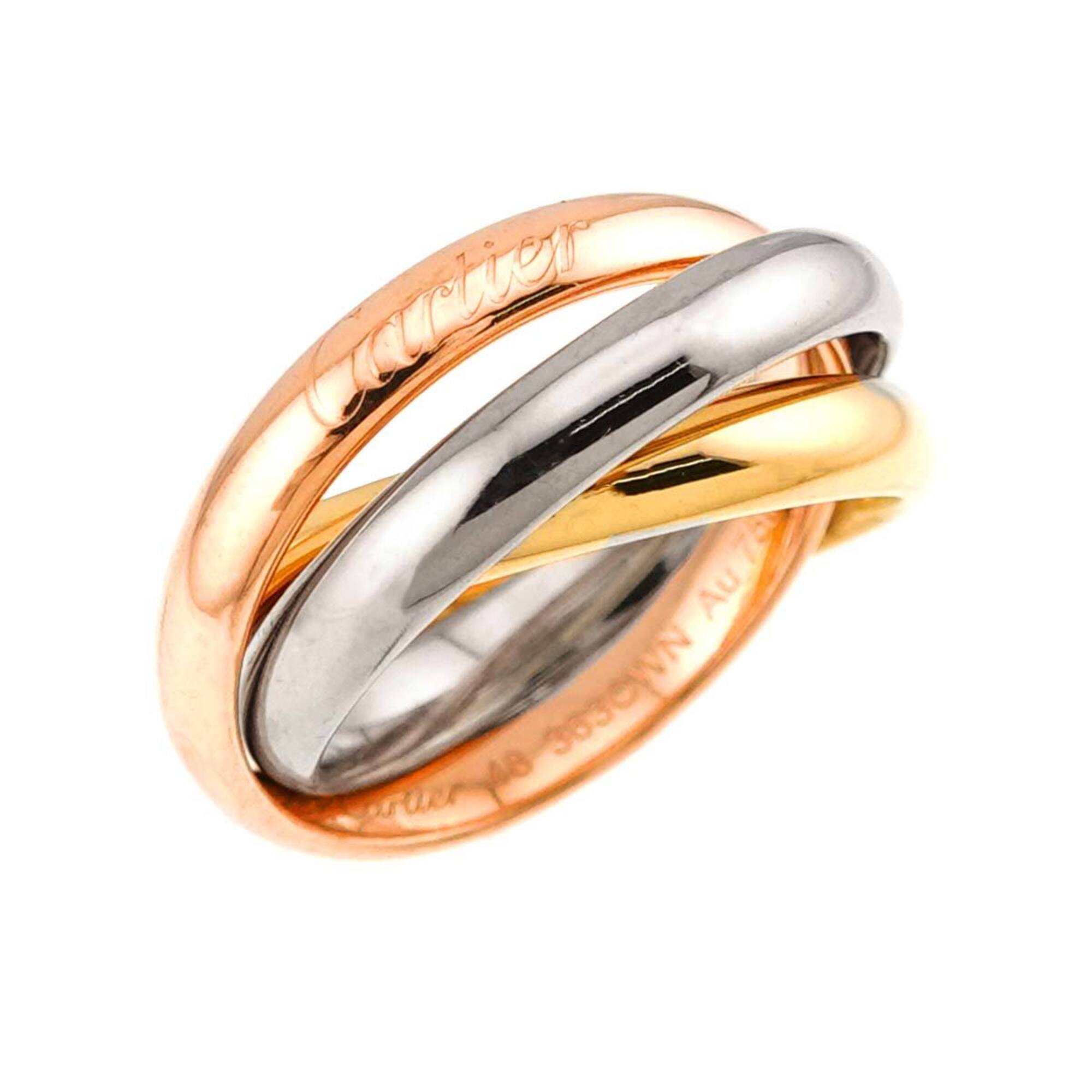Cartier Yellow Gold (18K) Pink Gold (18K) White Gold (18K) Band Ring (Pre-Owned)