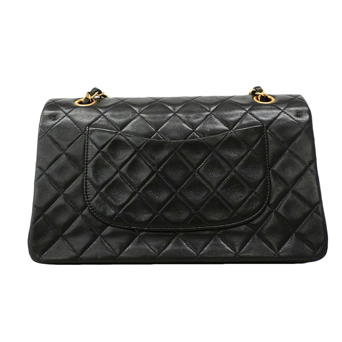Chanel Black Leather Shoulder Bag (Pre-Owned)