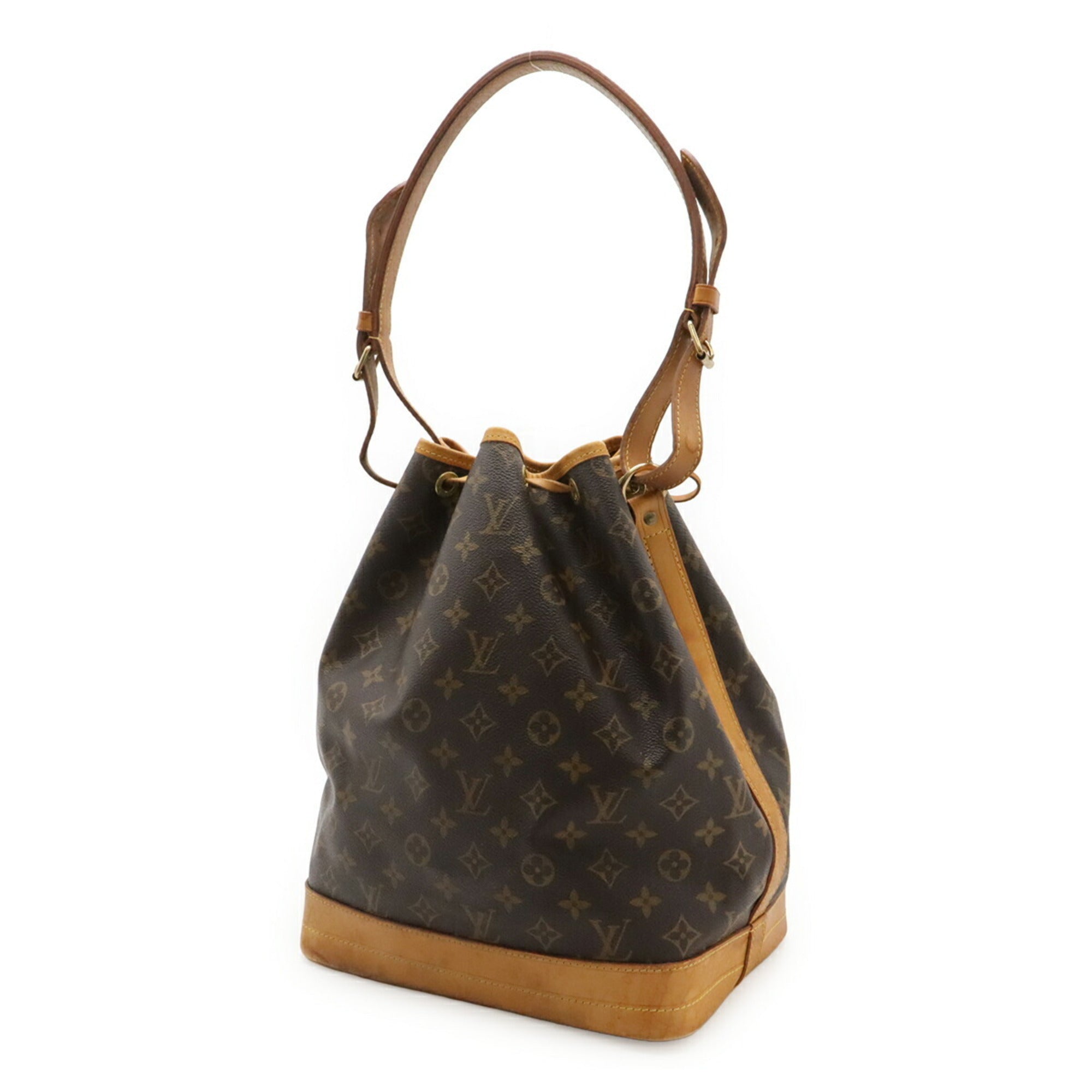 Louis Vuitton Brown Monogram Canvas Pvc Coated Canvas Shoulder Bag (Pre-Owned)