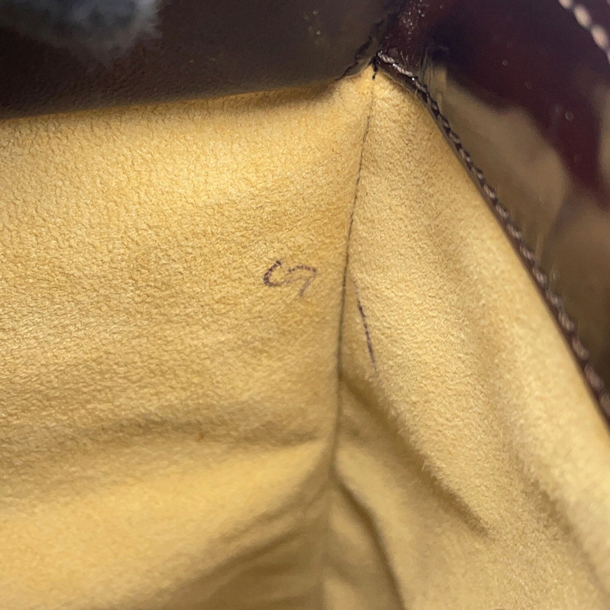 Chanel Chocolate Bar Brown Patent Leather Handbag Tote Bag (Pre-Owned)