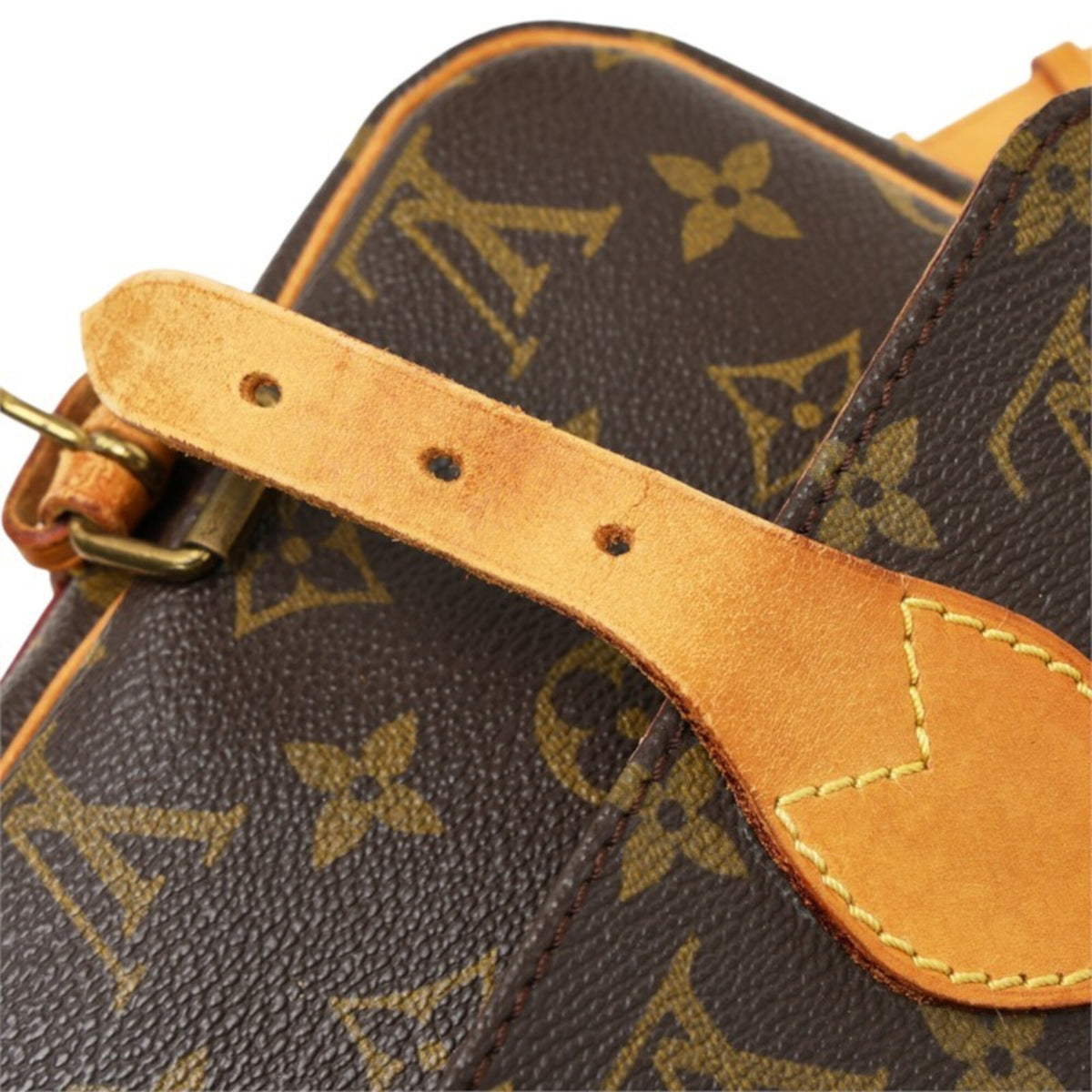 Louis Vuitton Monogram Brown Pvc Leather Shoulder Bag (Pre-Owned)