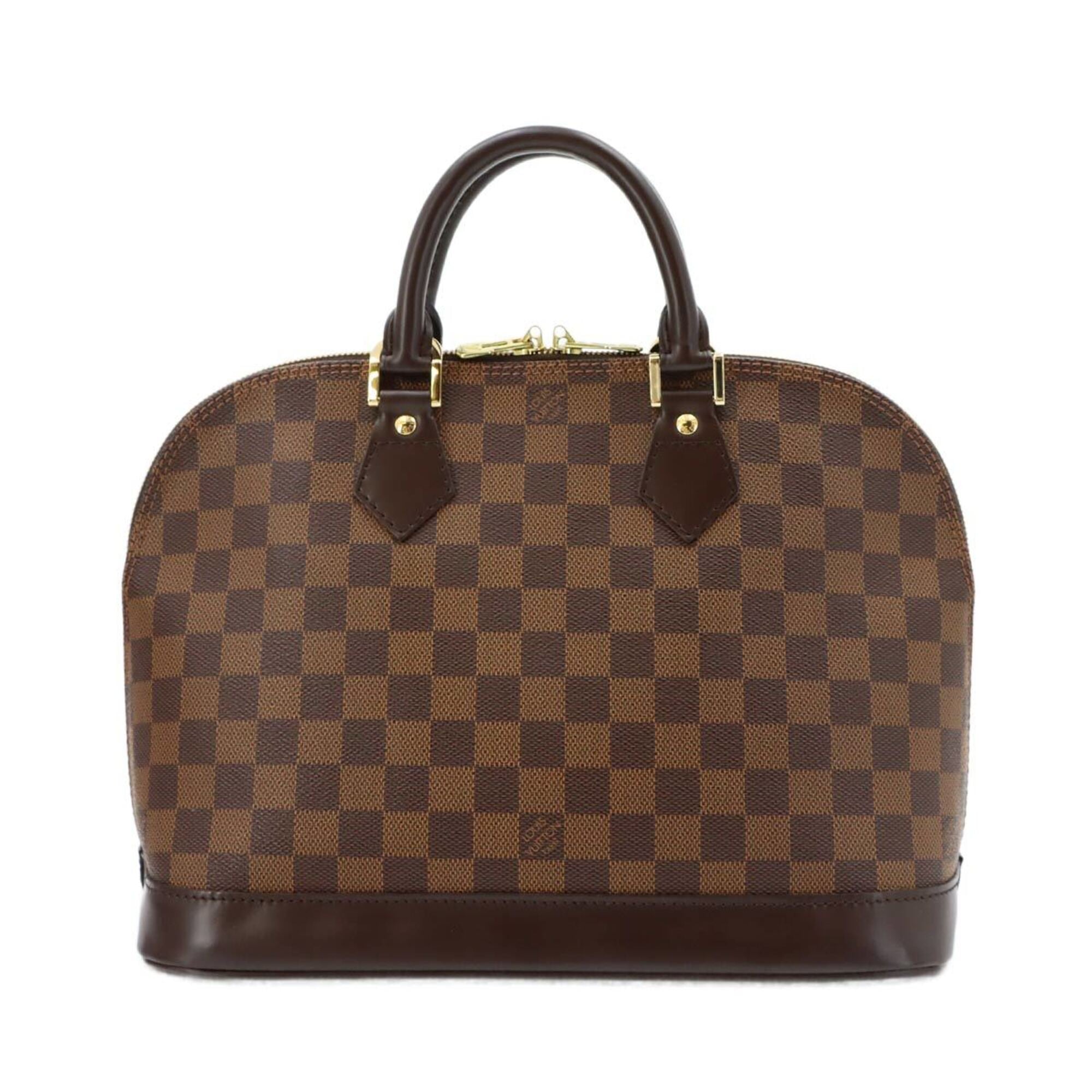 Louis Vuitton Ebene Damier Canvas Handbag (Pre-Owned)